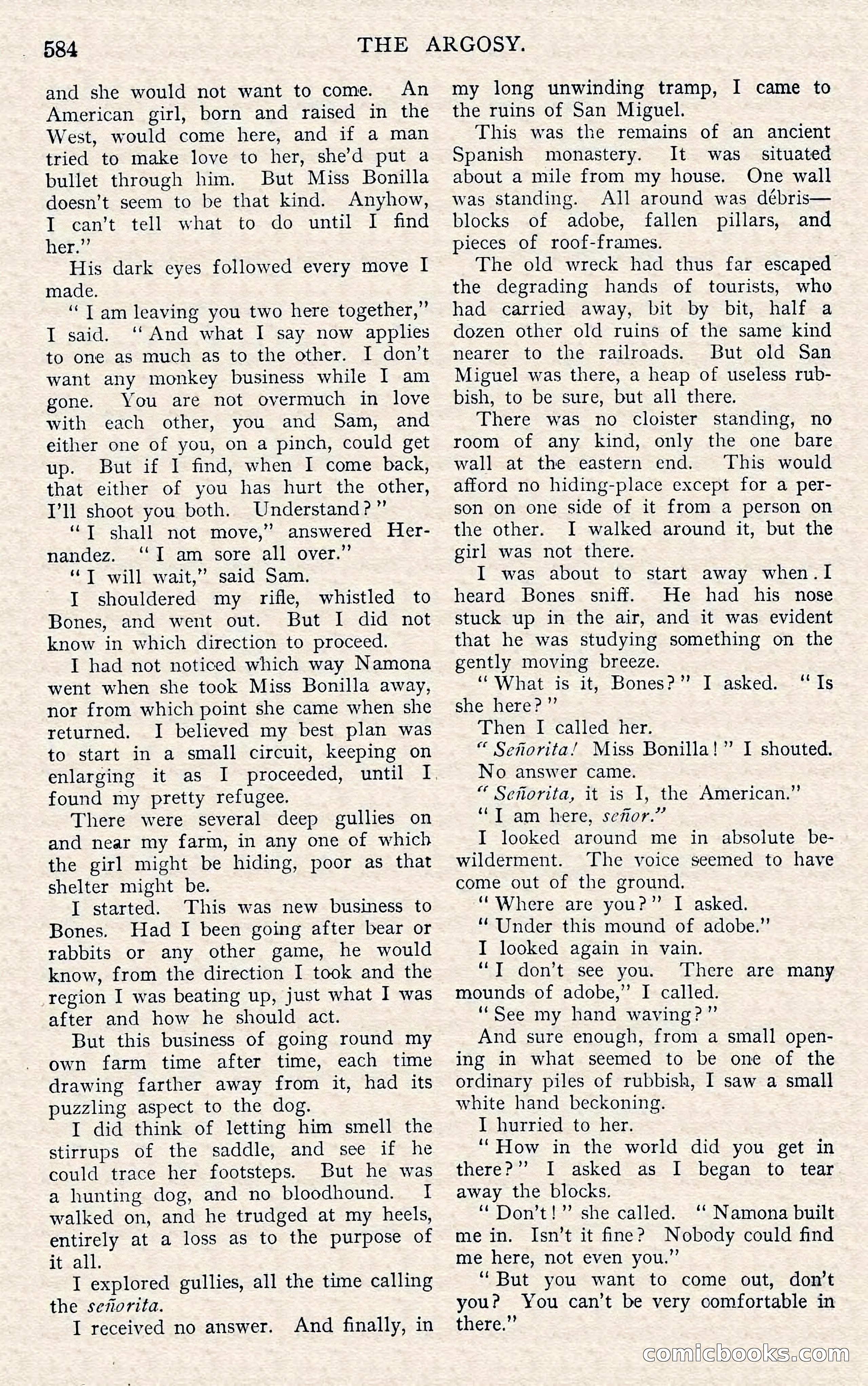 The Argosy, November 1908 — page 18 of 245
