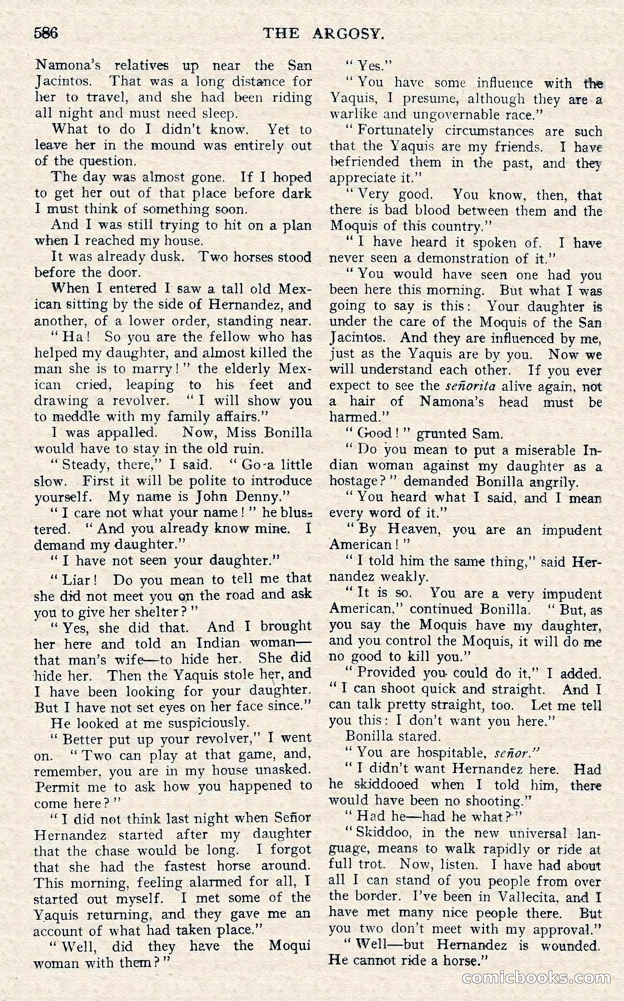 The Argosy, November 1908 — page 20 of 245