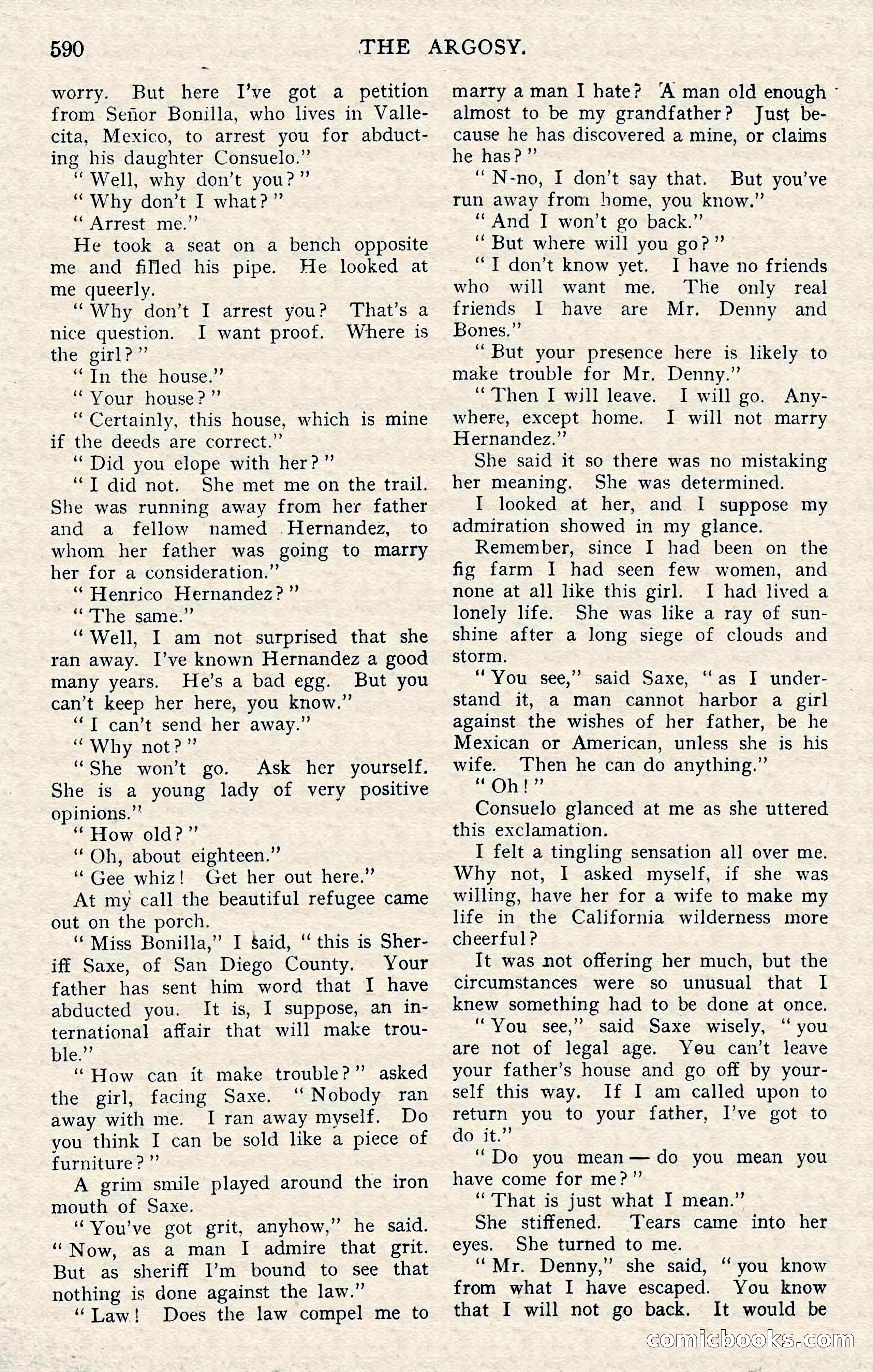 The Argosy, November 1908 — page 24 of 245