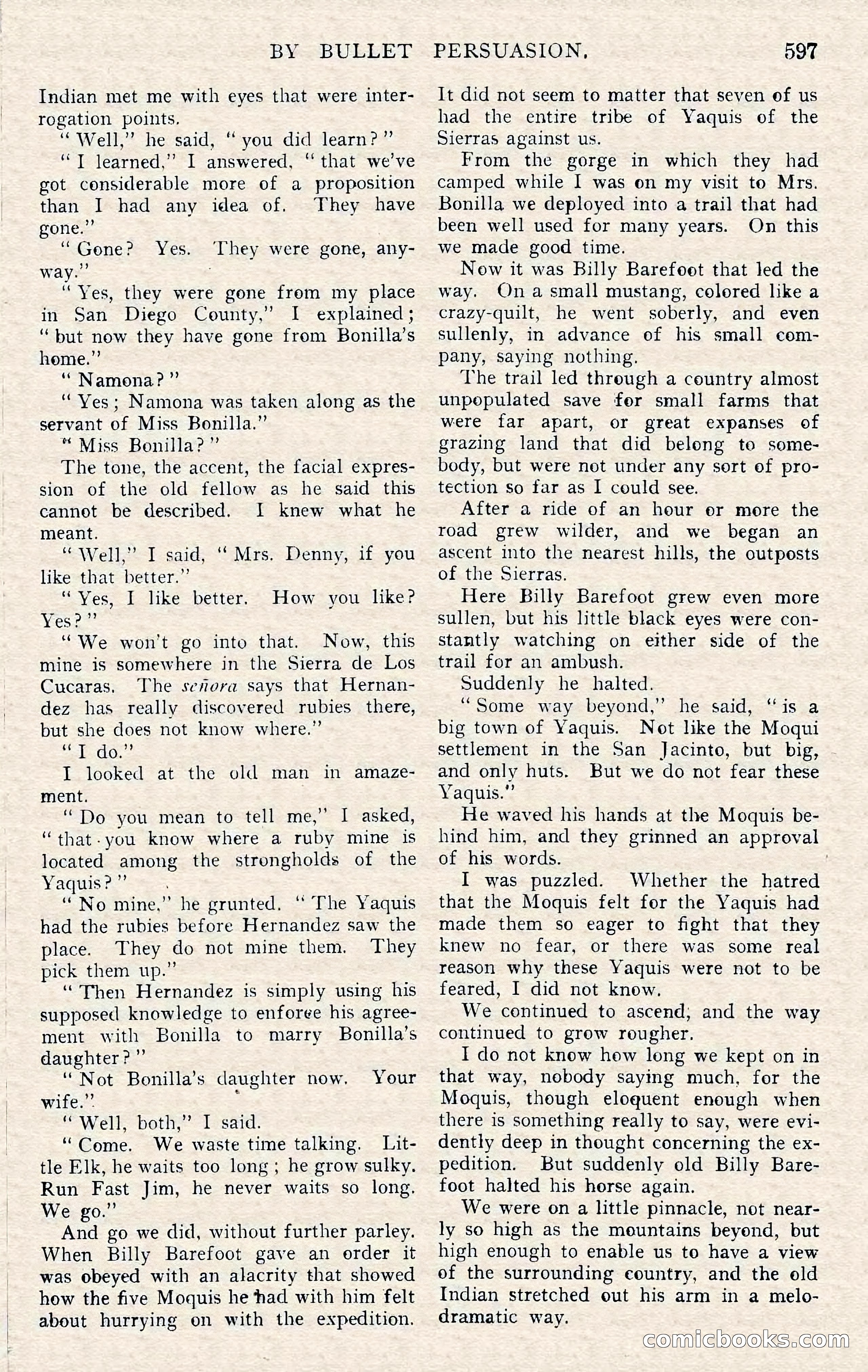 The Argosy, November 1908 — page 31 of 245