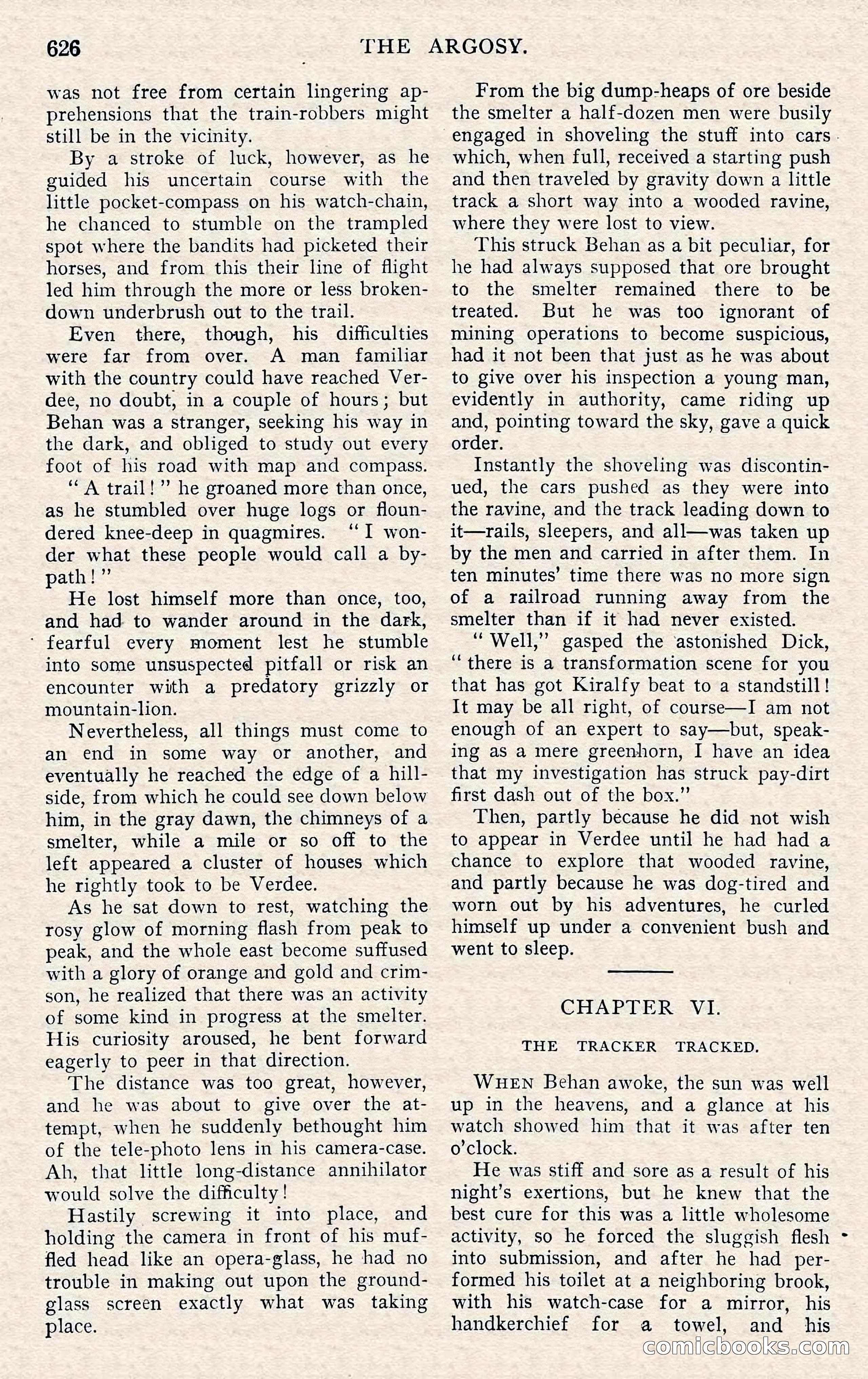 The Argosy, November 1908 — page 60 of 245