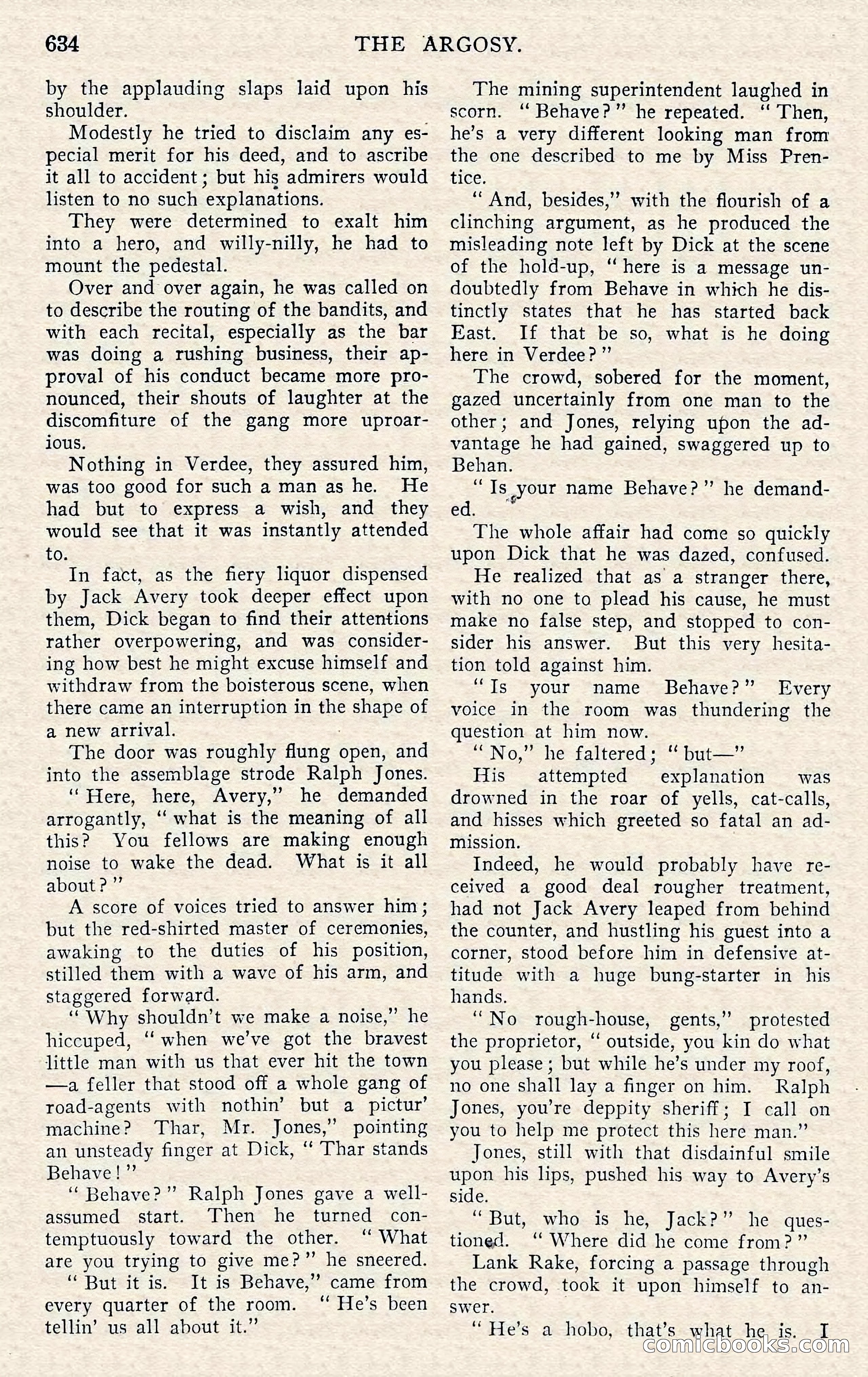 The Argosy, November 1908 — page 68 of 245