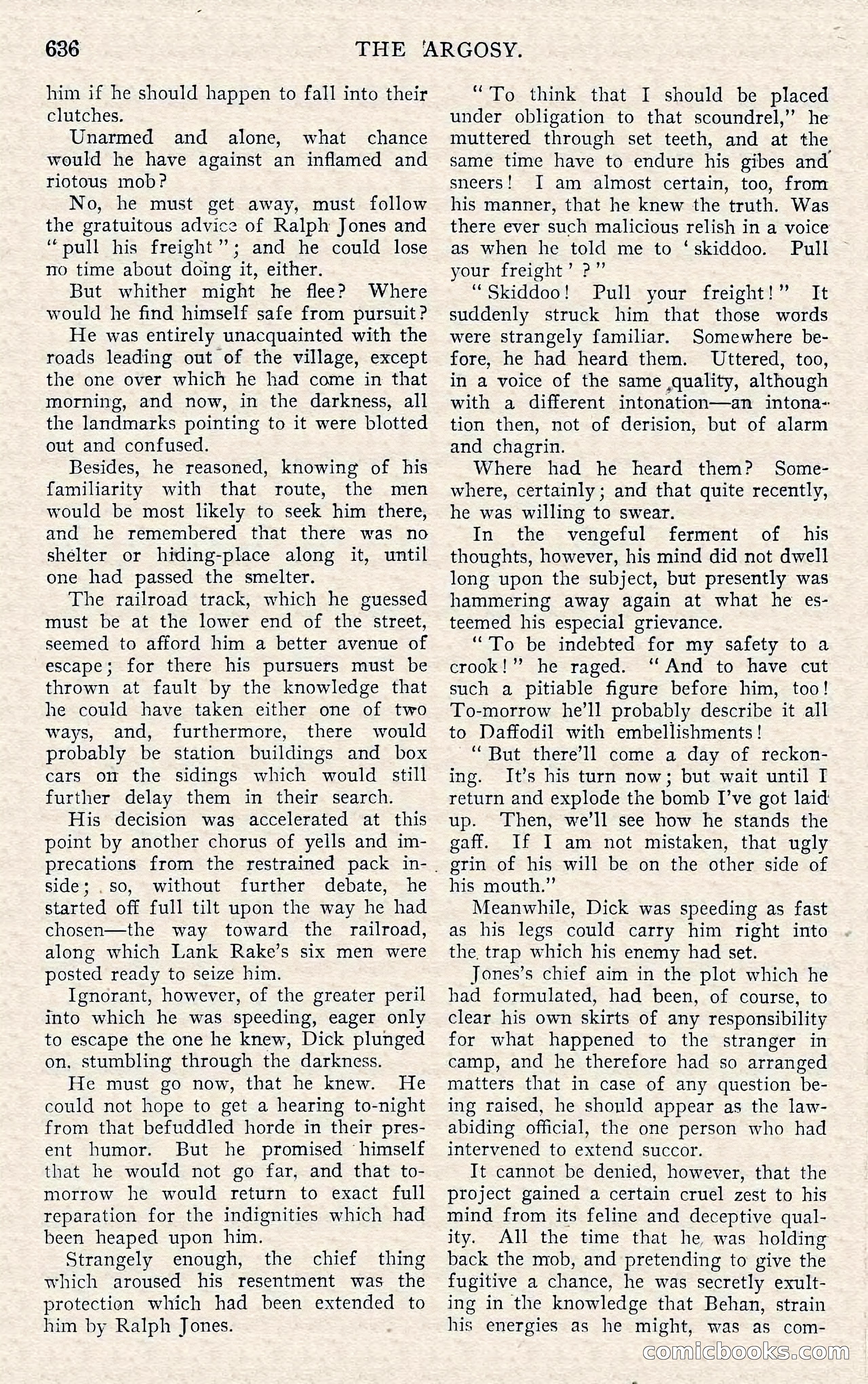 The Argosy, November 1908 — page 70 of 245