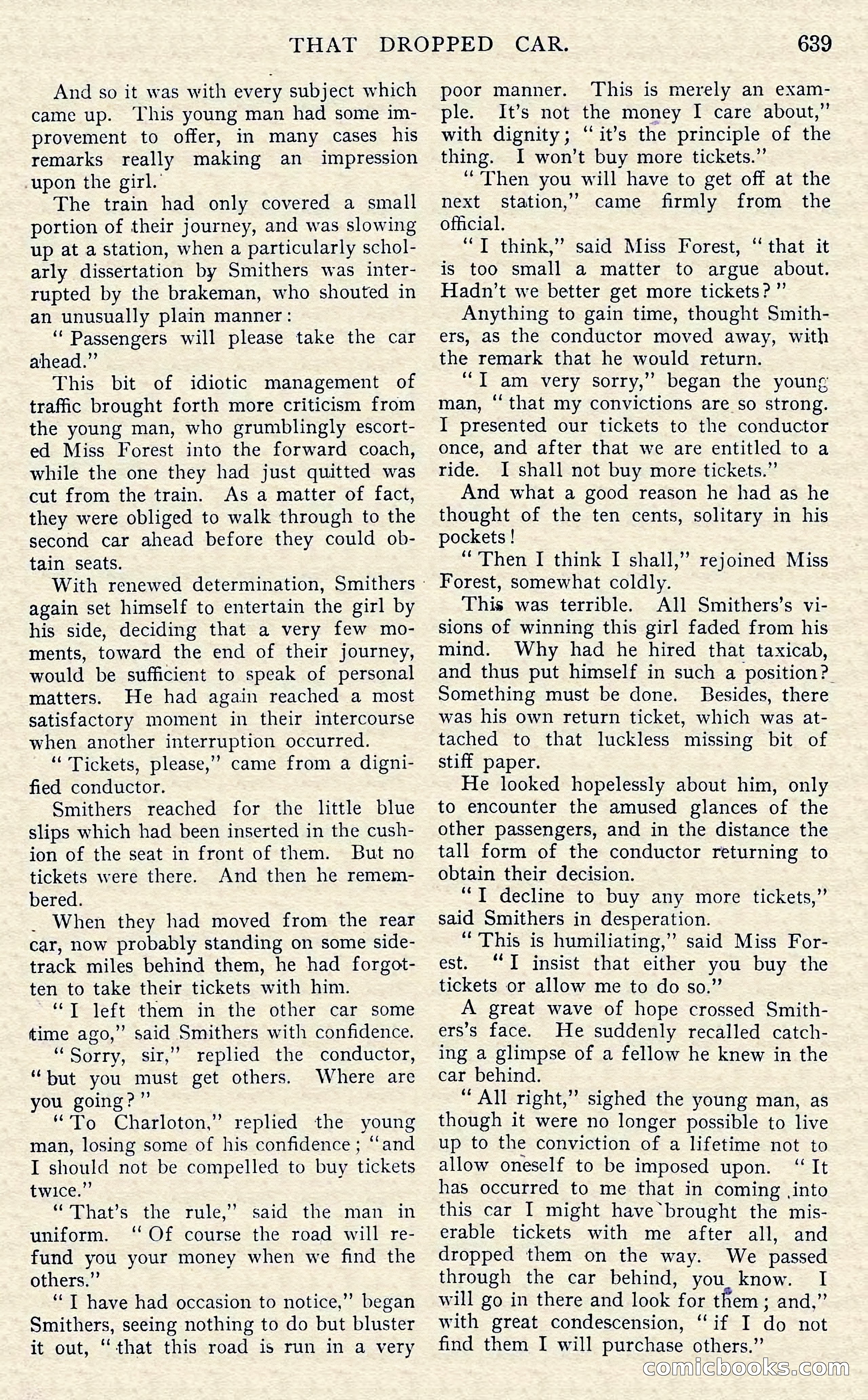 The Argosy, November 1908 — page 73 of 245