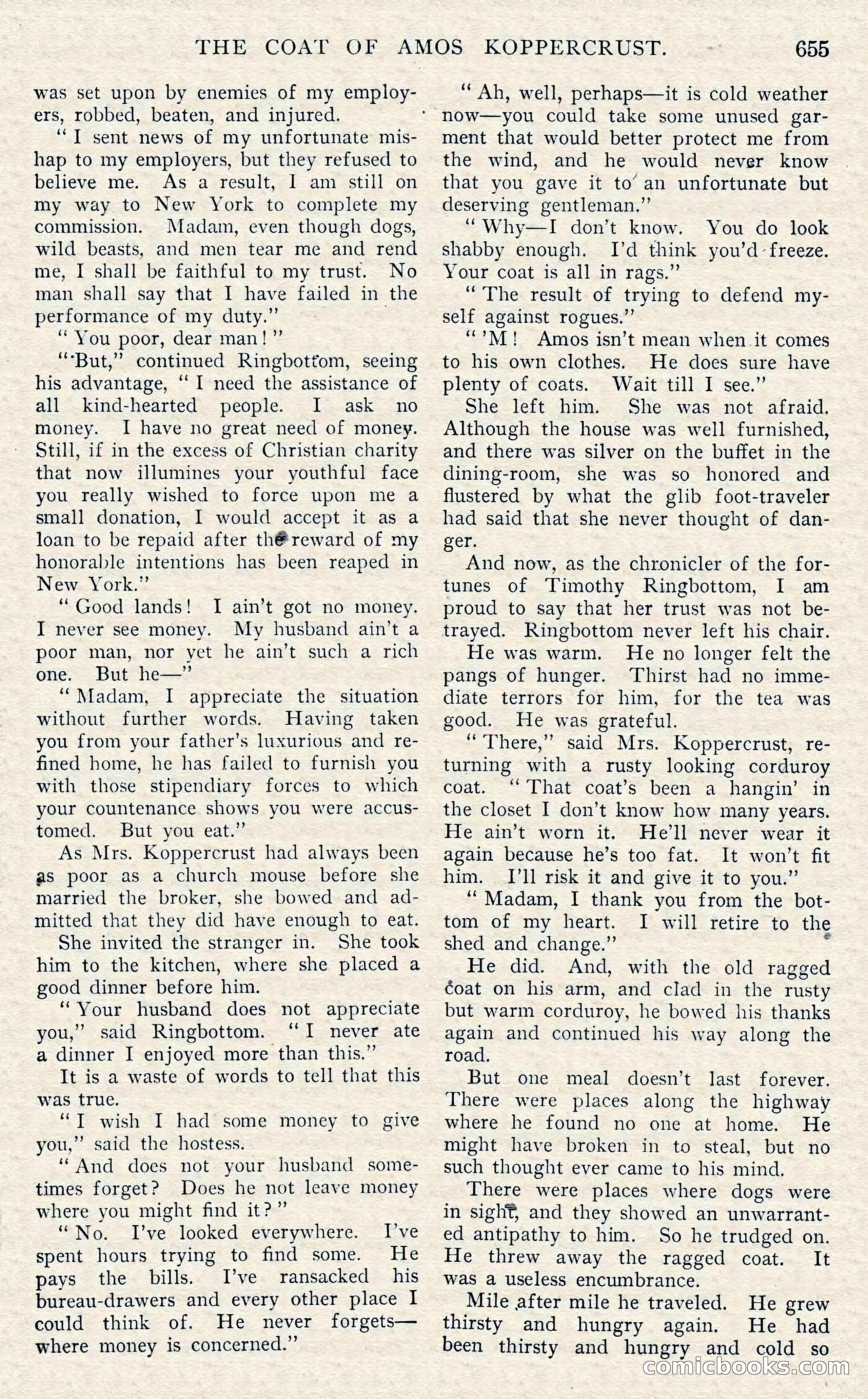 The Argosy, November 1908 — page 89 of 245