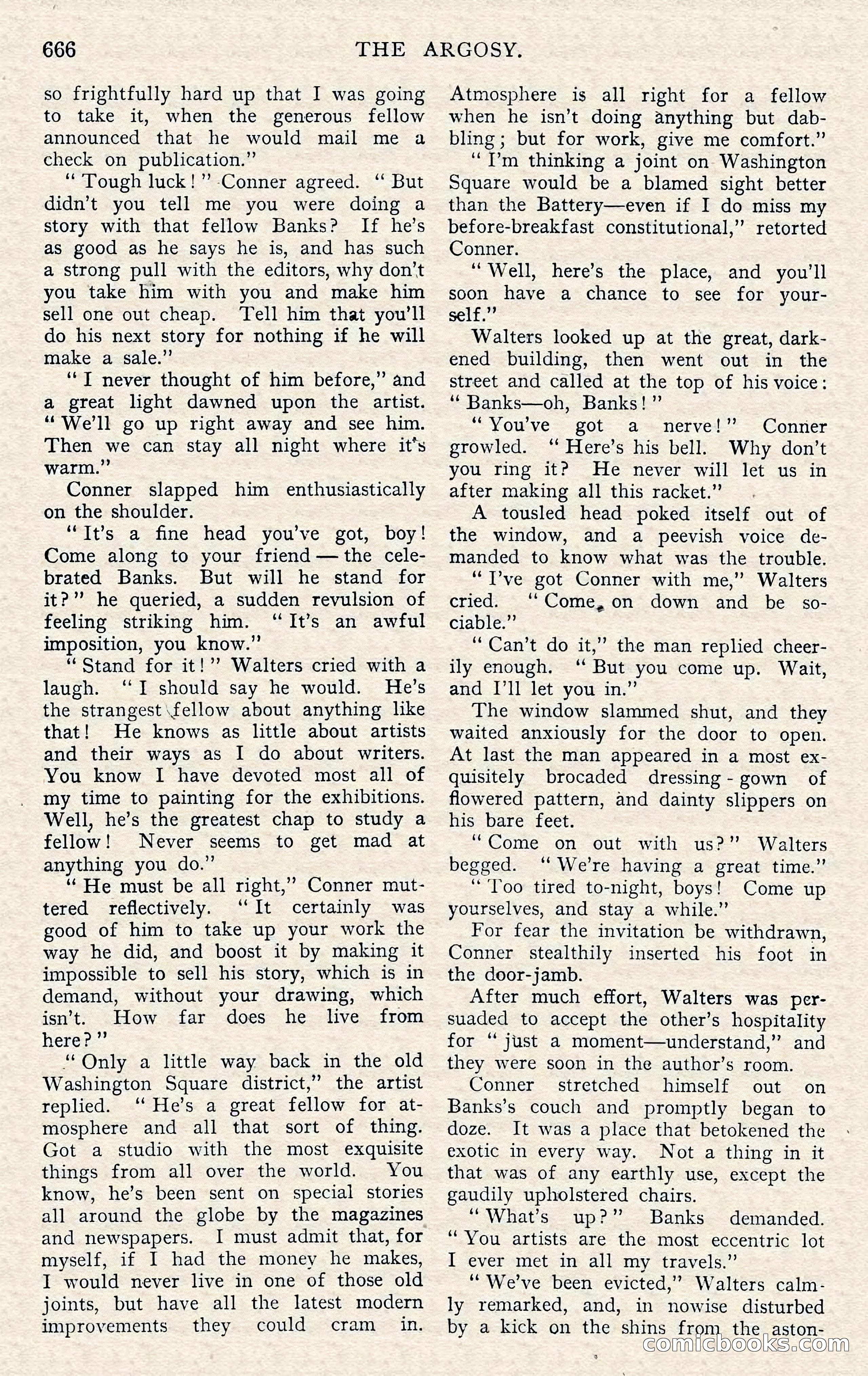 The Argosy, November 1908 — page 100 of 245