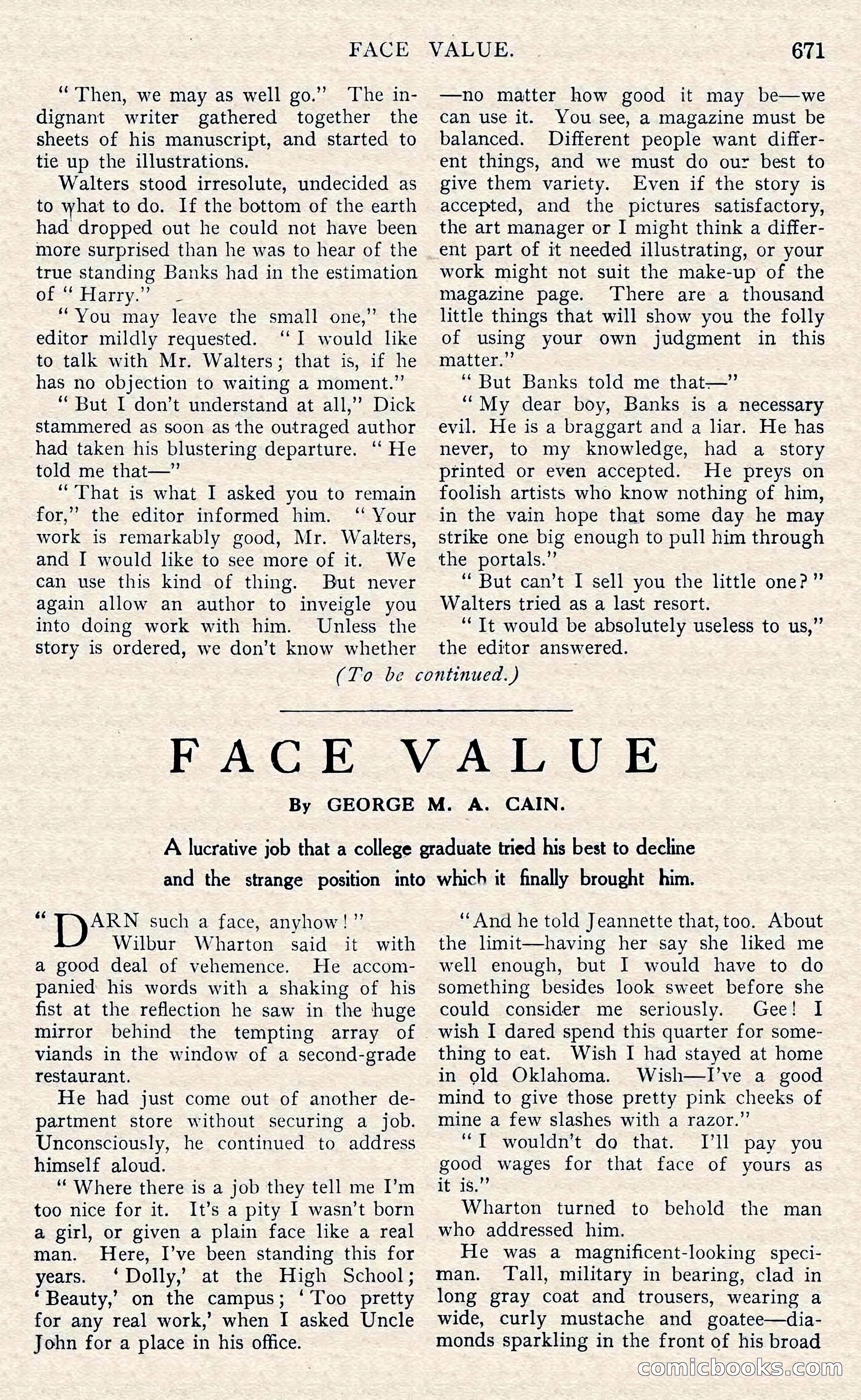 The Argosy, November 1908 — page 105 of 245