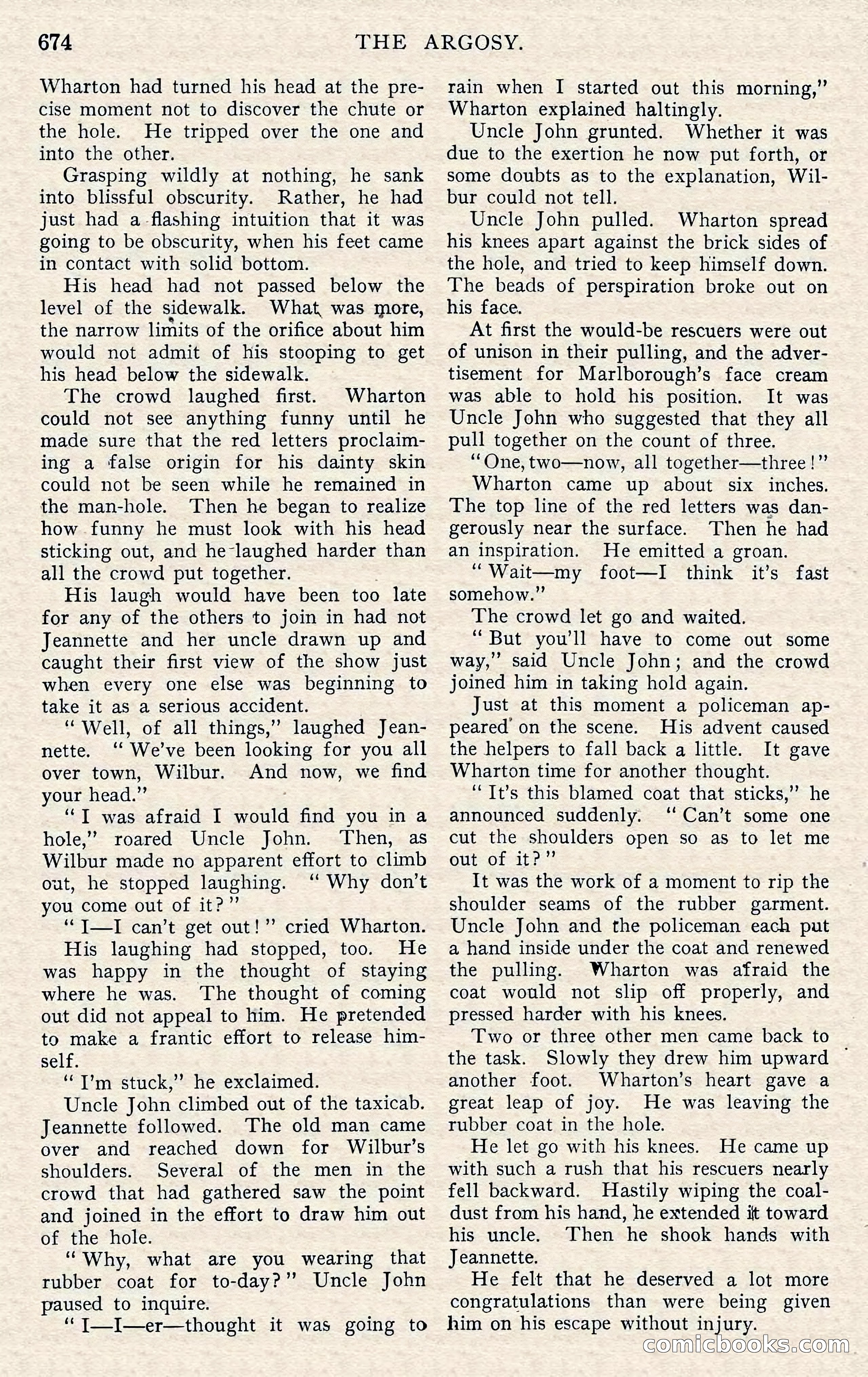 The Argosy, November 1908 — page 108 of 245