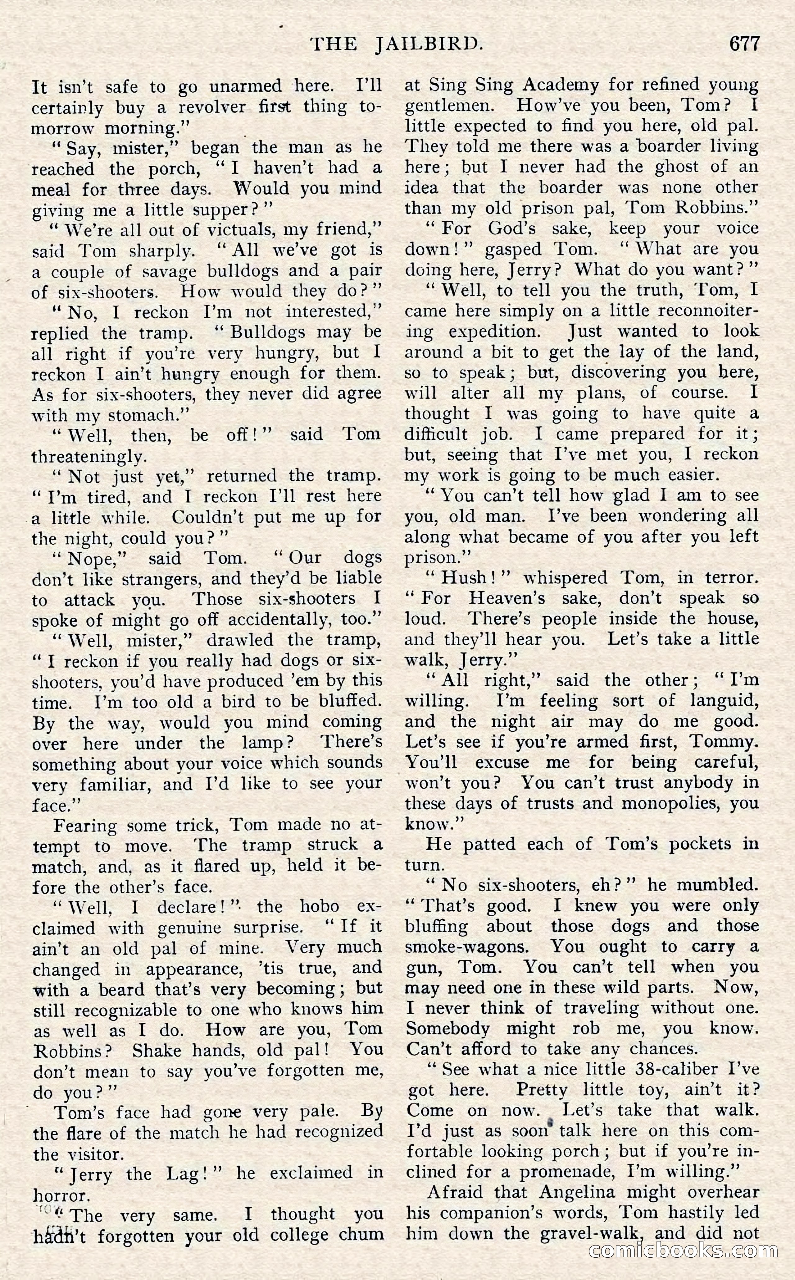 The Argosy, November 1908 — page 111 of 245