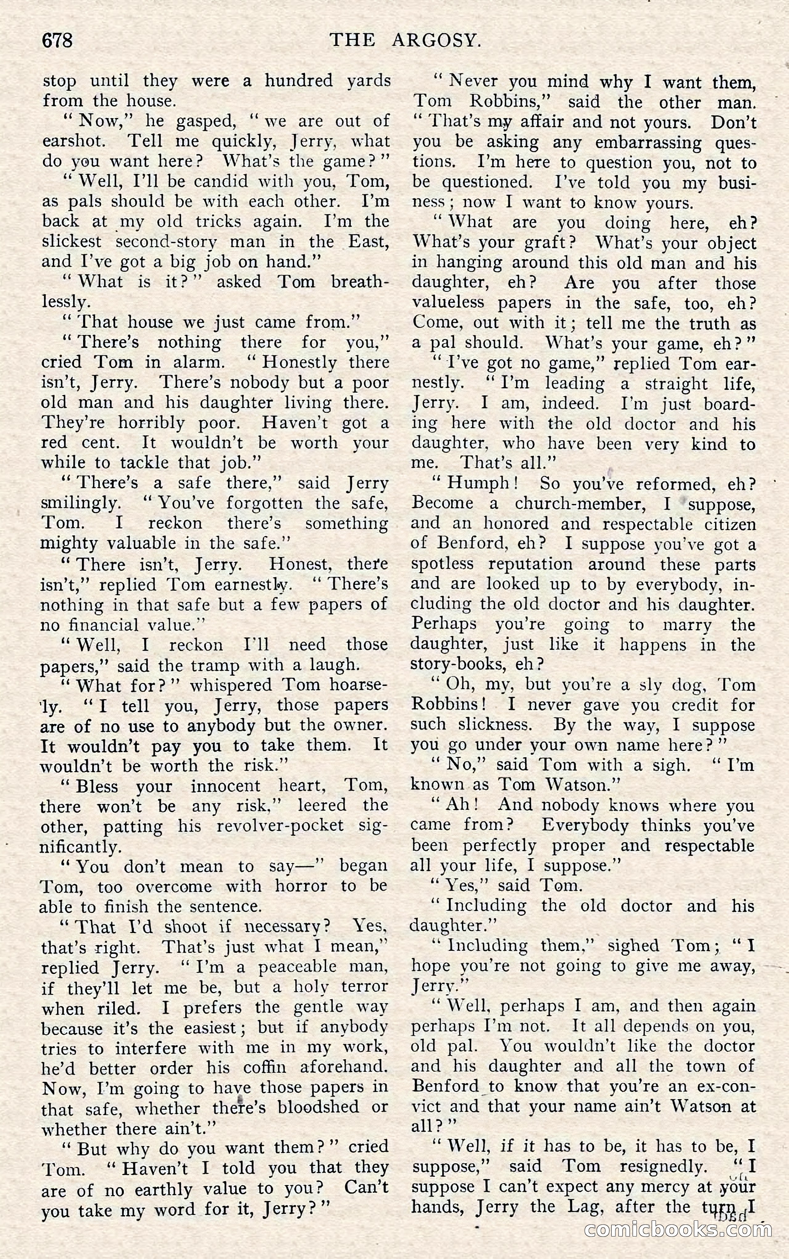 The Argosy, November 1908 — page 112 of 245