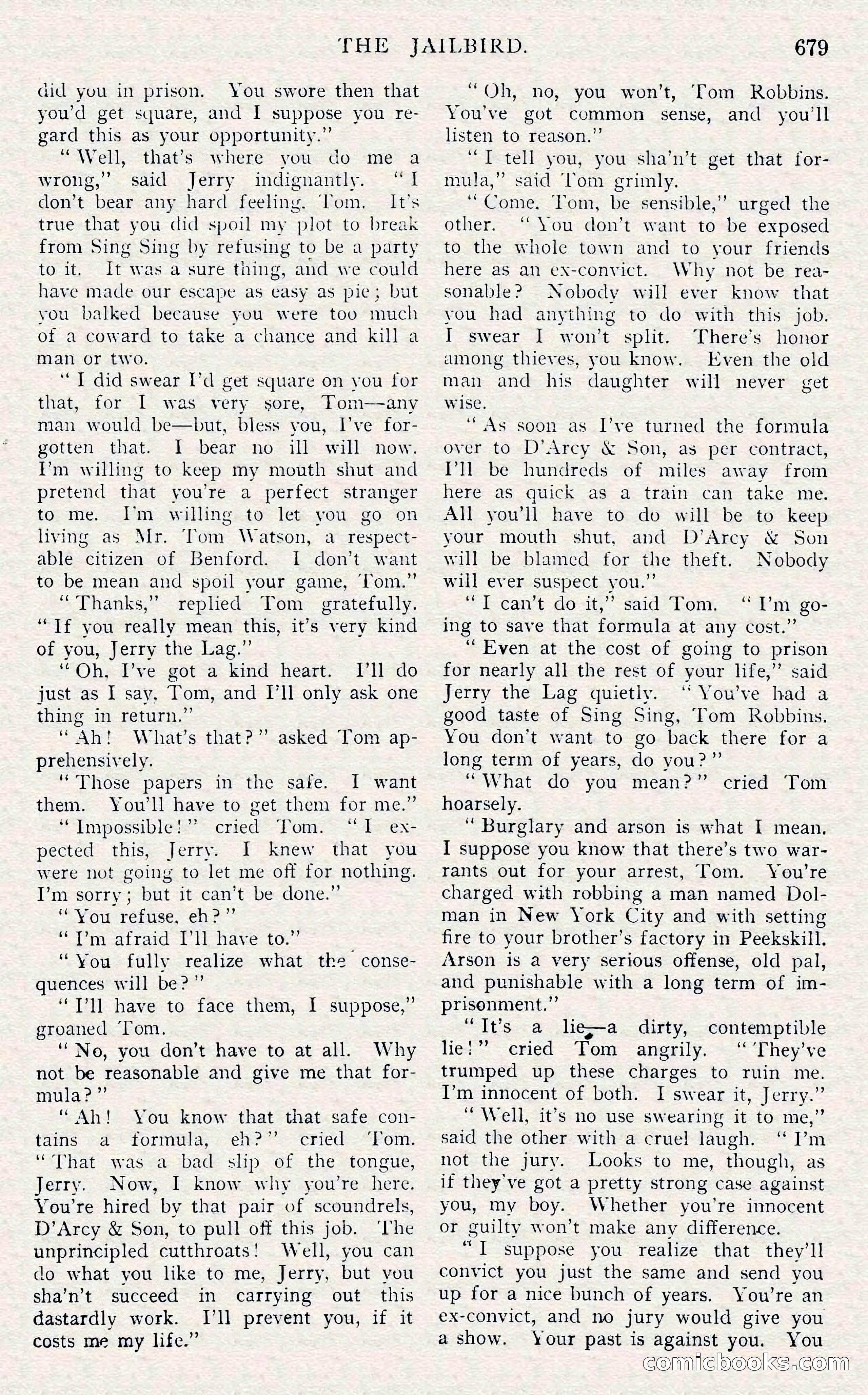 The Argosy, November 1908 — page 113 of 245