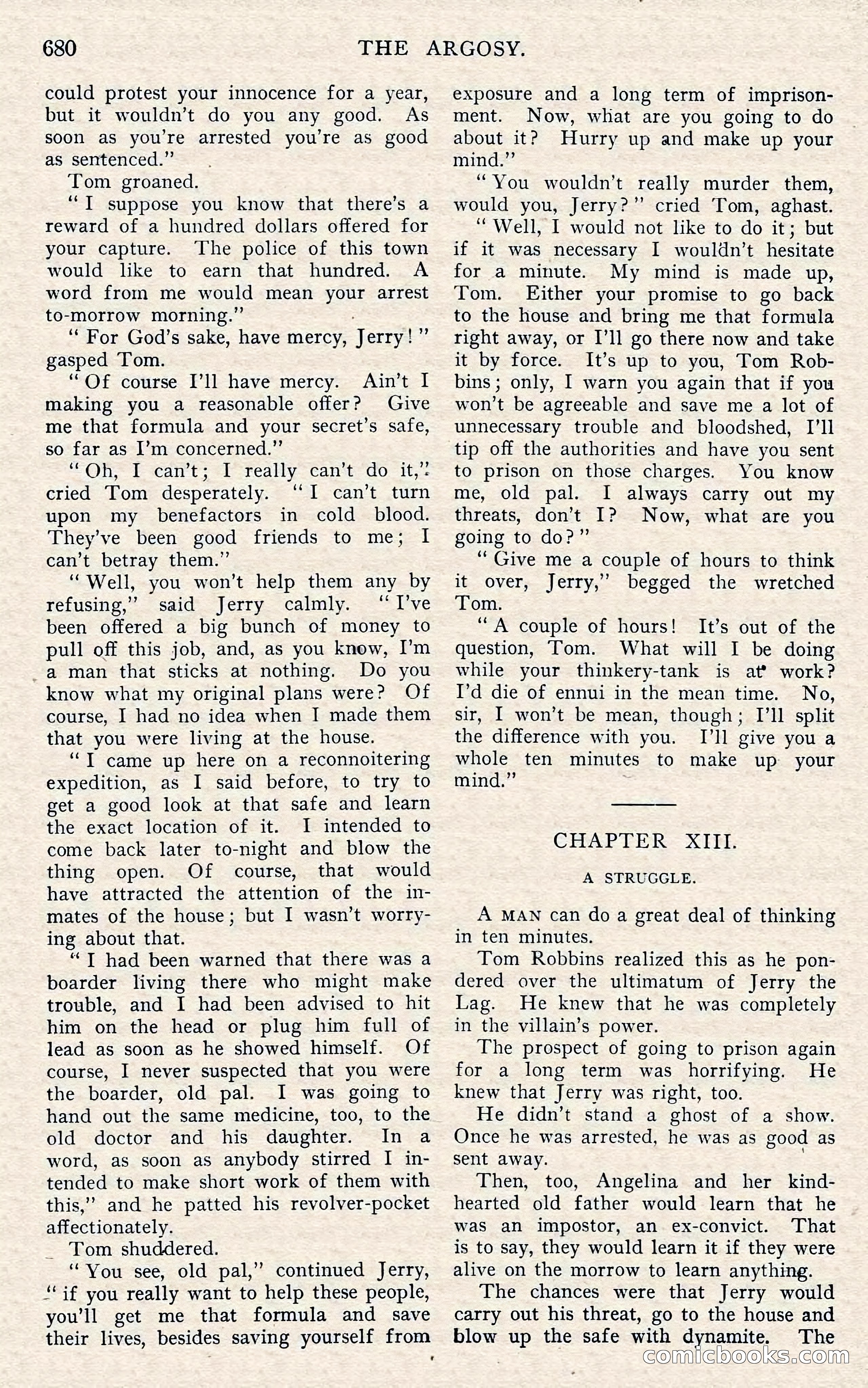 The Argosy, November 1908 — page 114 of 245