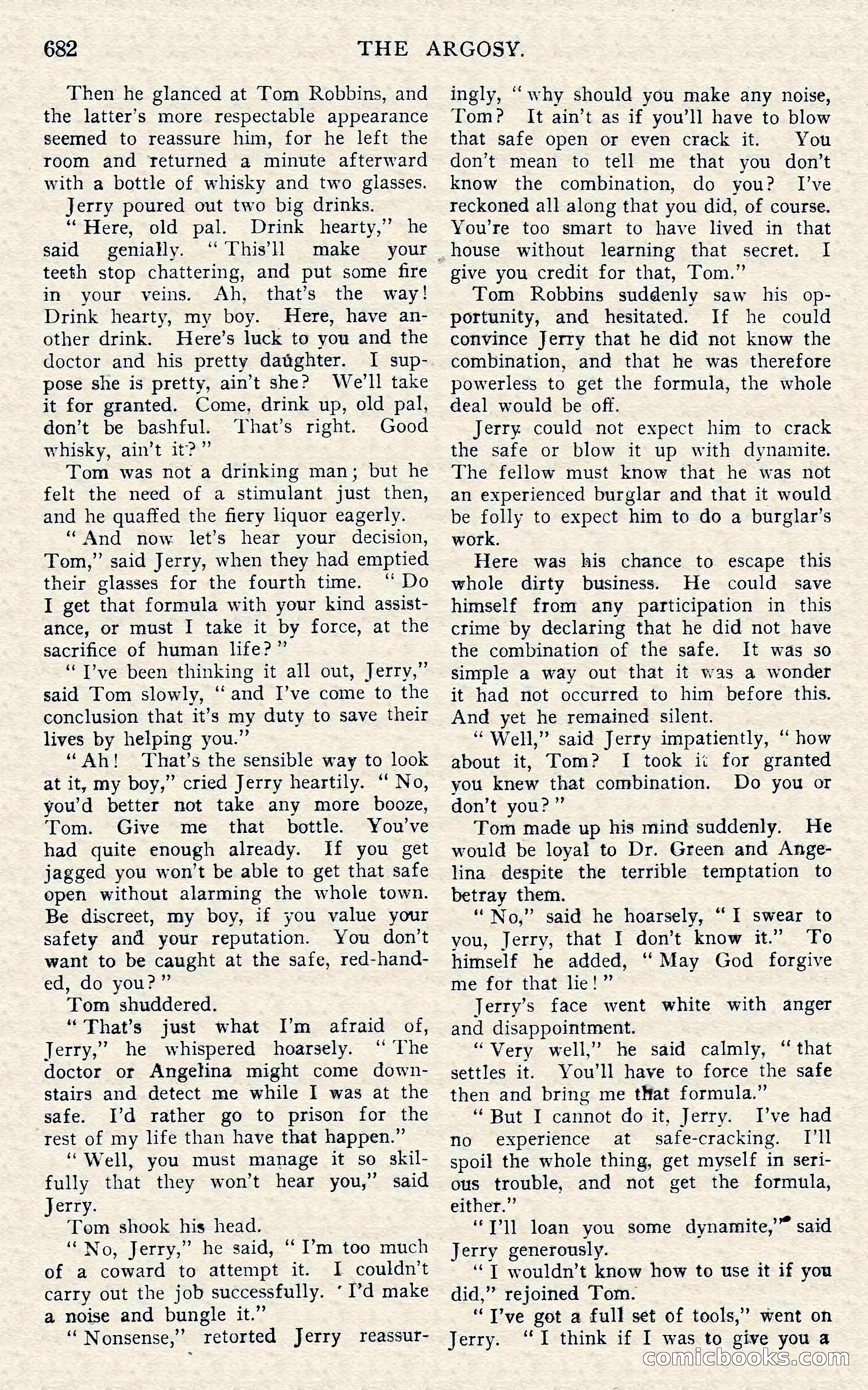 The Argosy, November 1908 — page 116 of 245