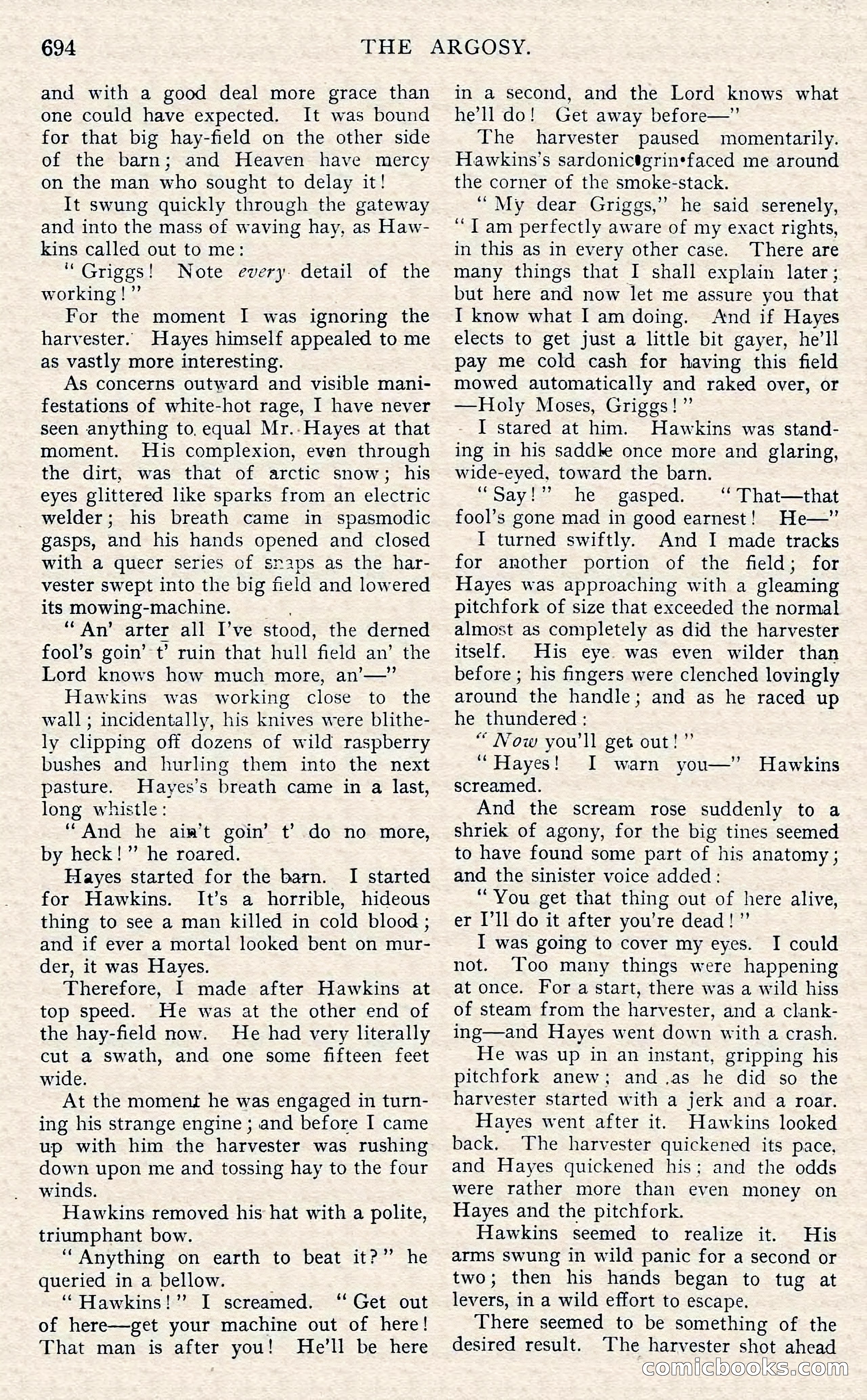 The Argosy, November 1908 — page 128 of 245