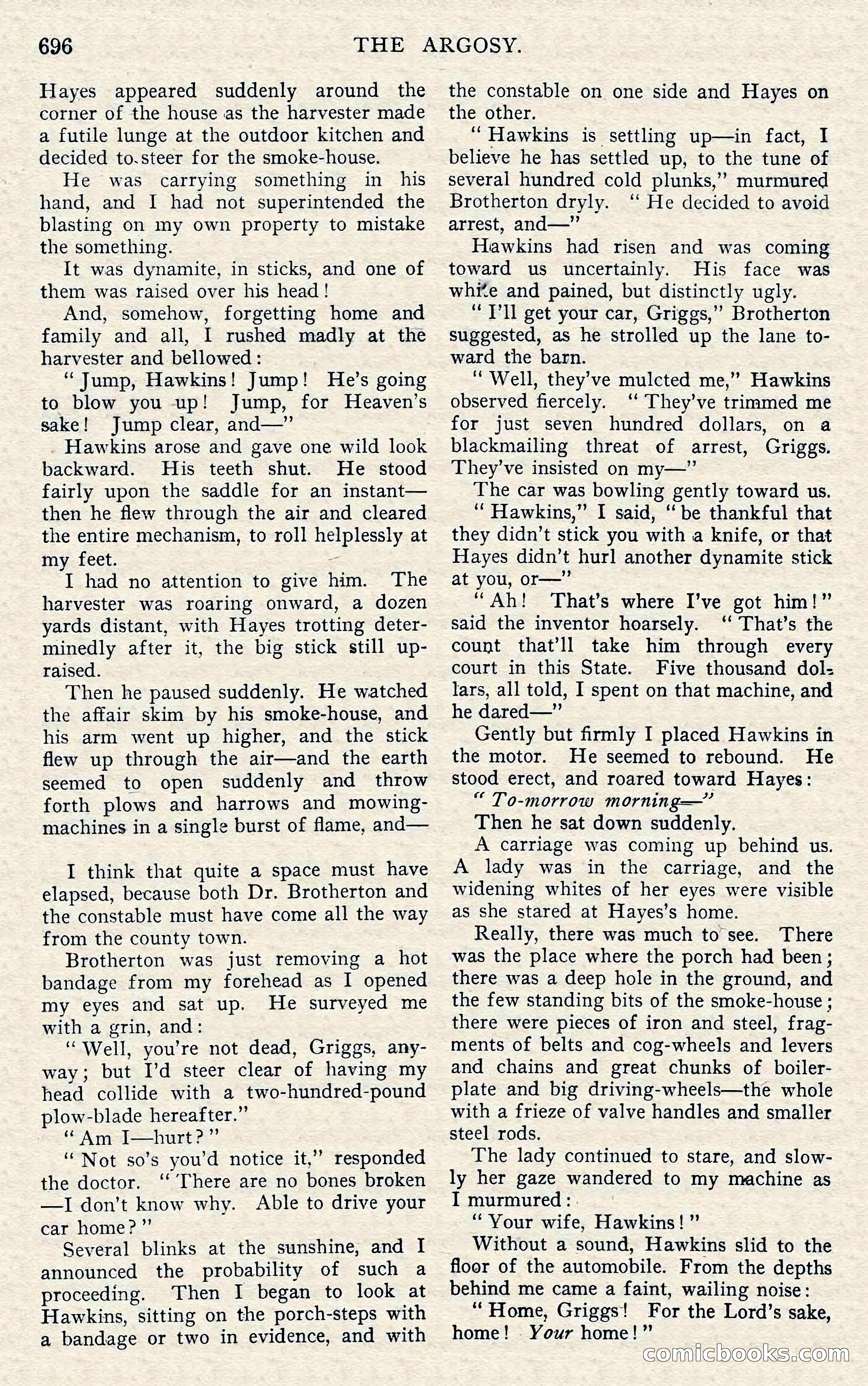 The Argosy, November 1908 — page 130 of 245