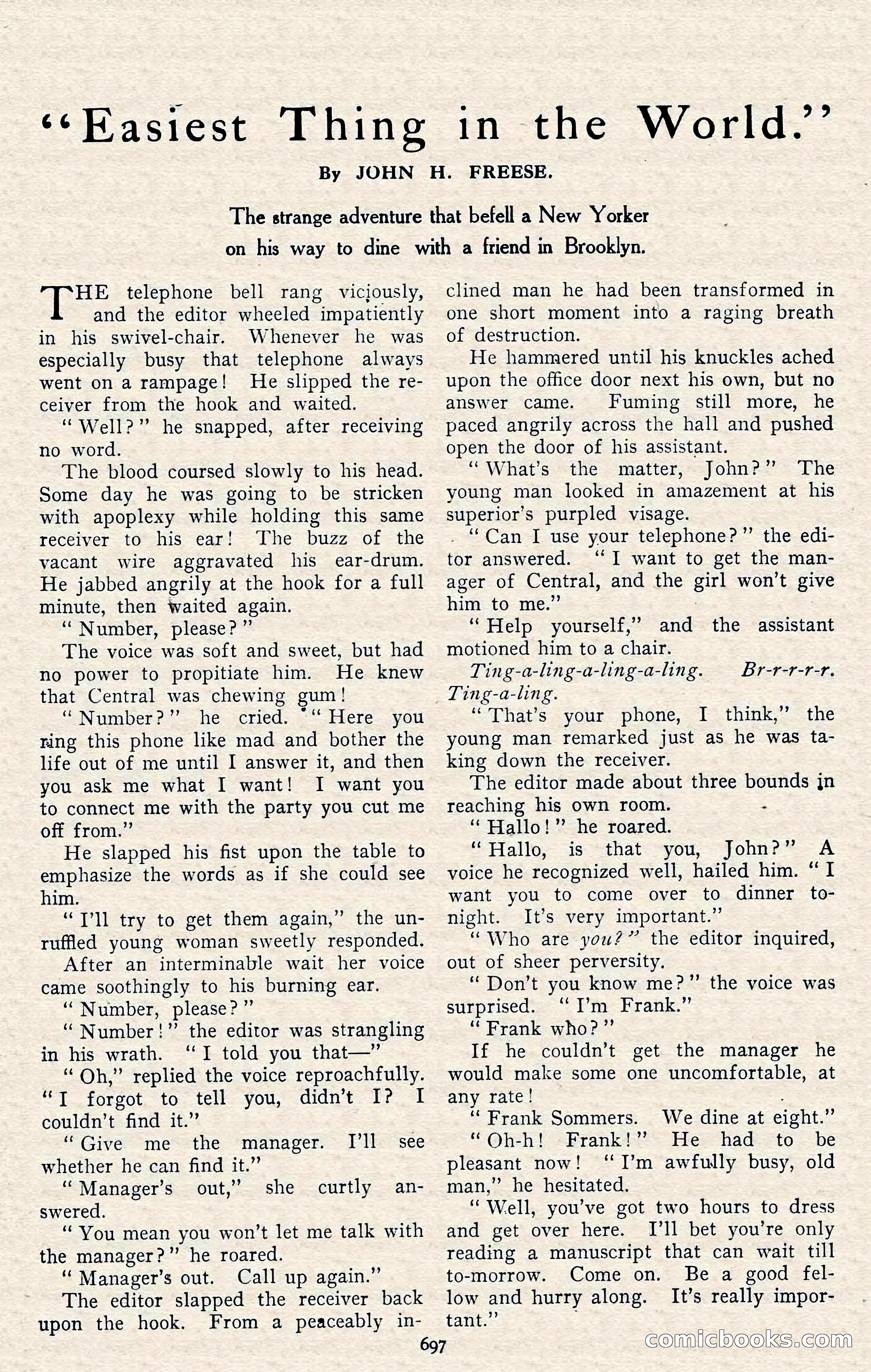 The Argosy, November 1908 — page 131 of 245