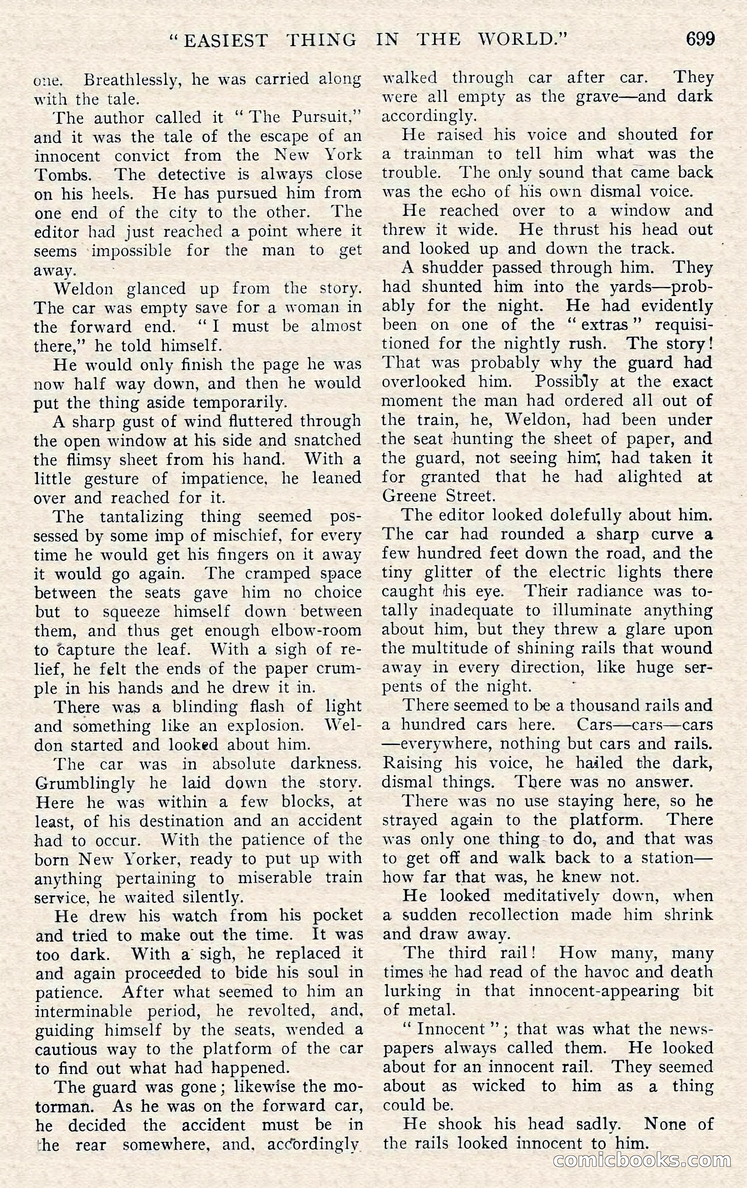 The Argosy, November 1908 — page 133 of 245