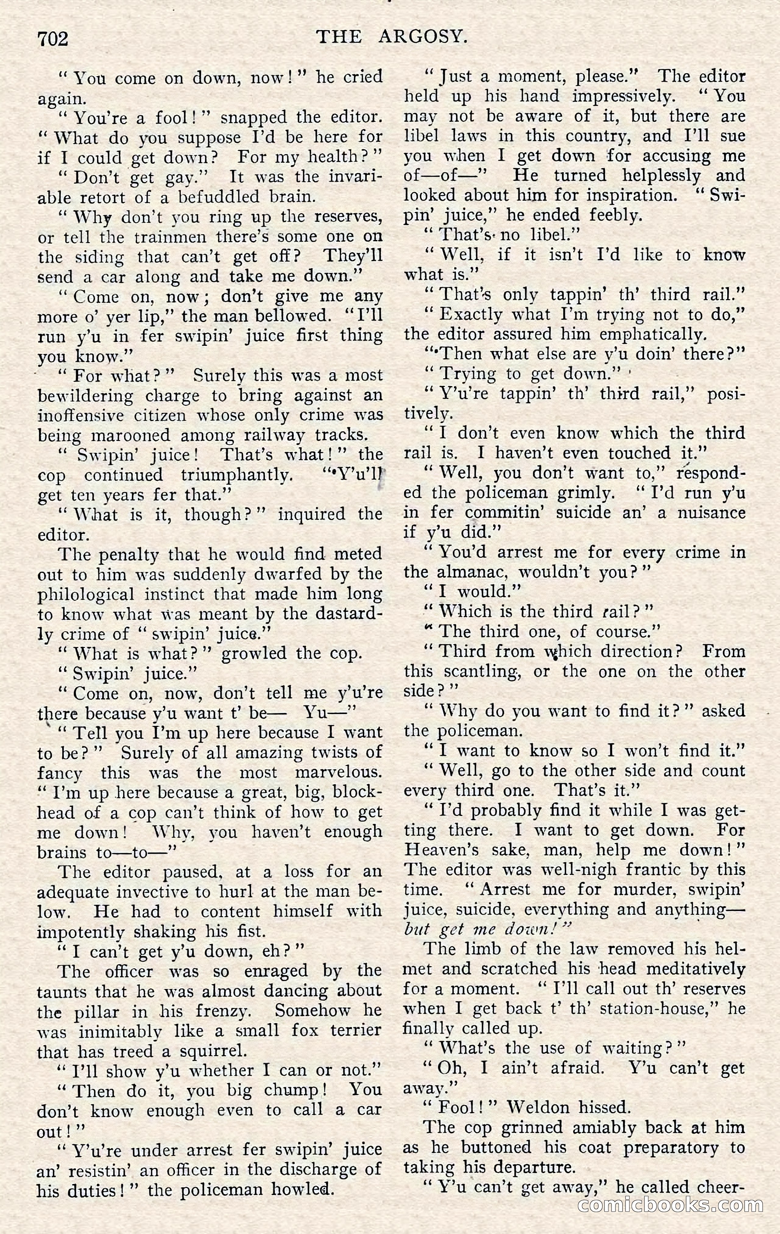 The Argosy, November 1908 — page 136 of 245