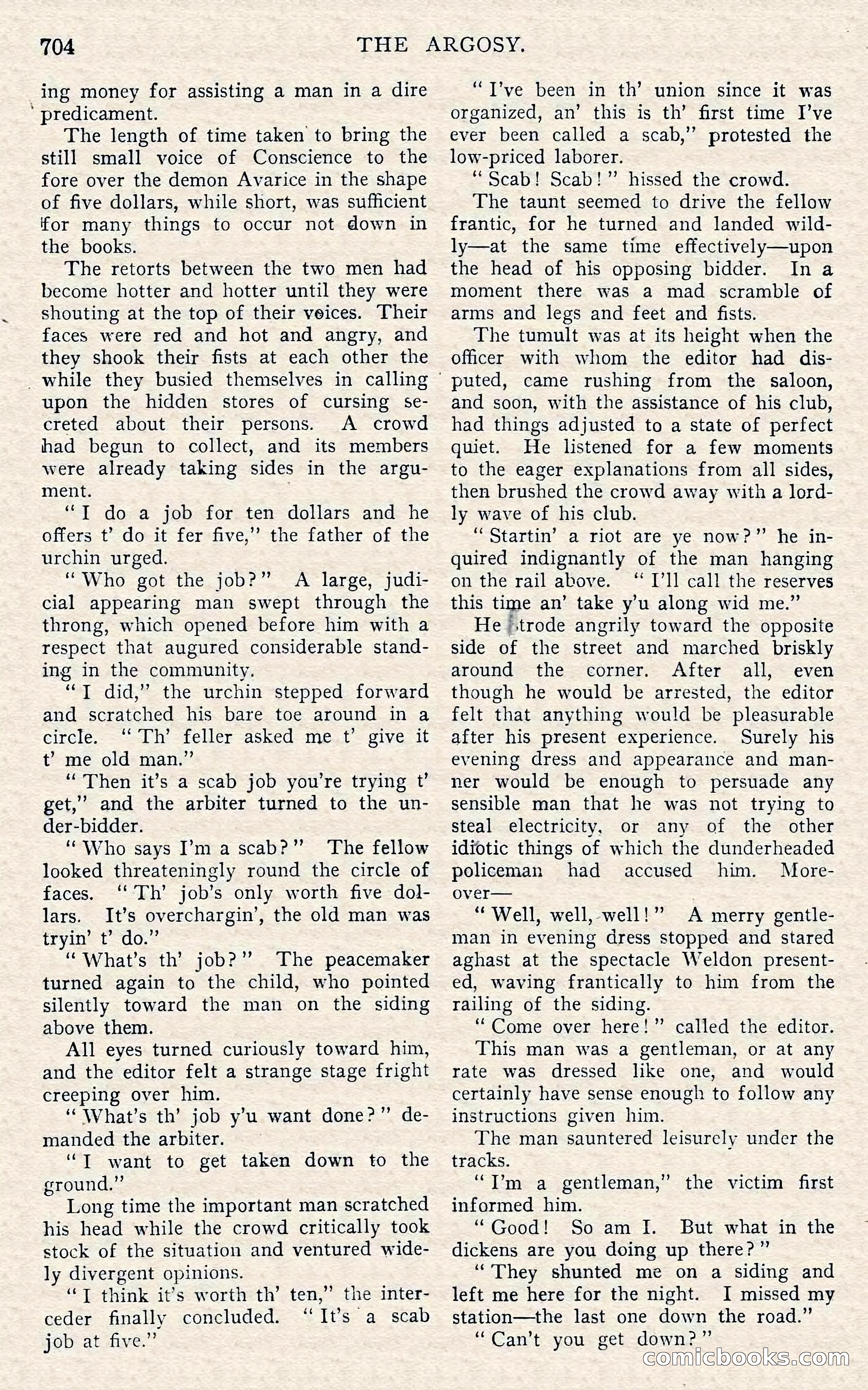 The Argosy, November 1908 — page 138 of 245