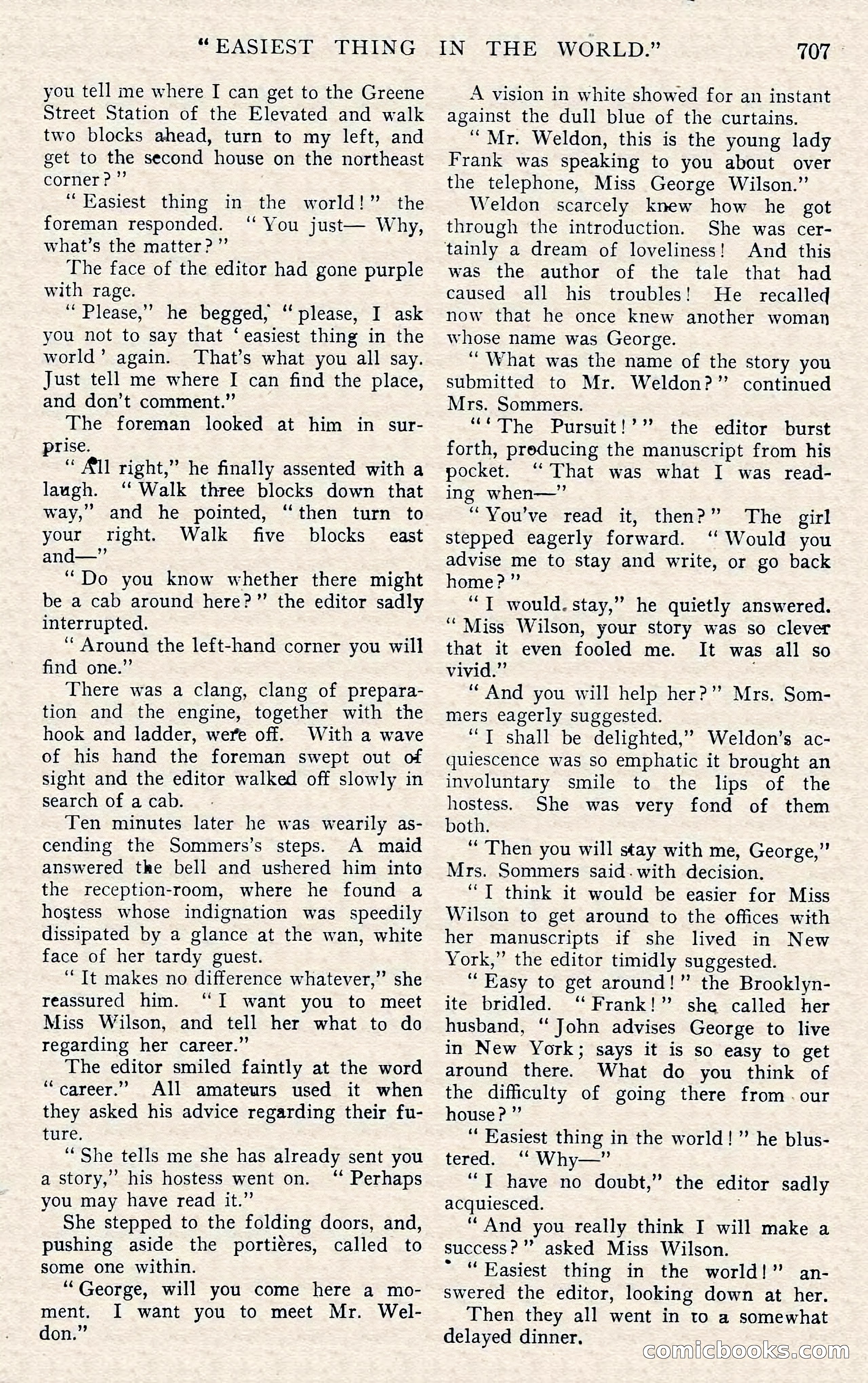 The Argosy, November 1908 — page 141 of 245