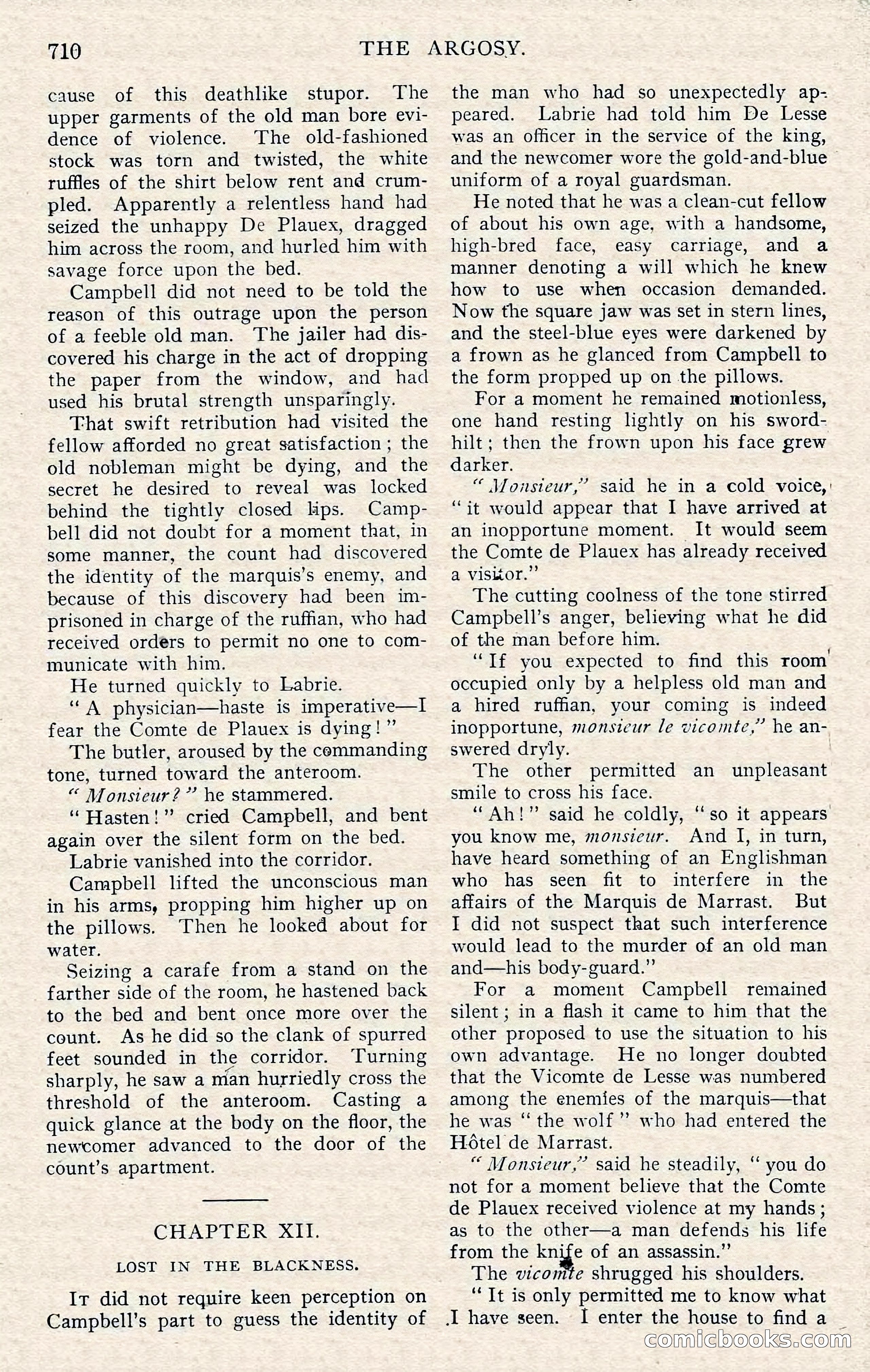 The Argosy, November 1908 — page 144 of 245