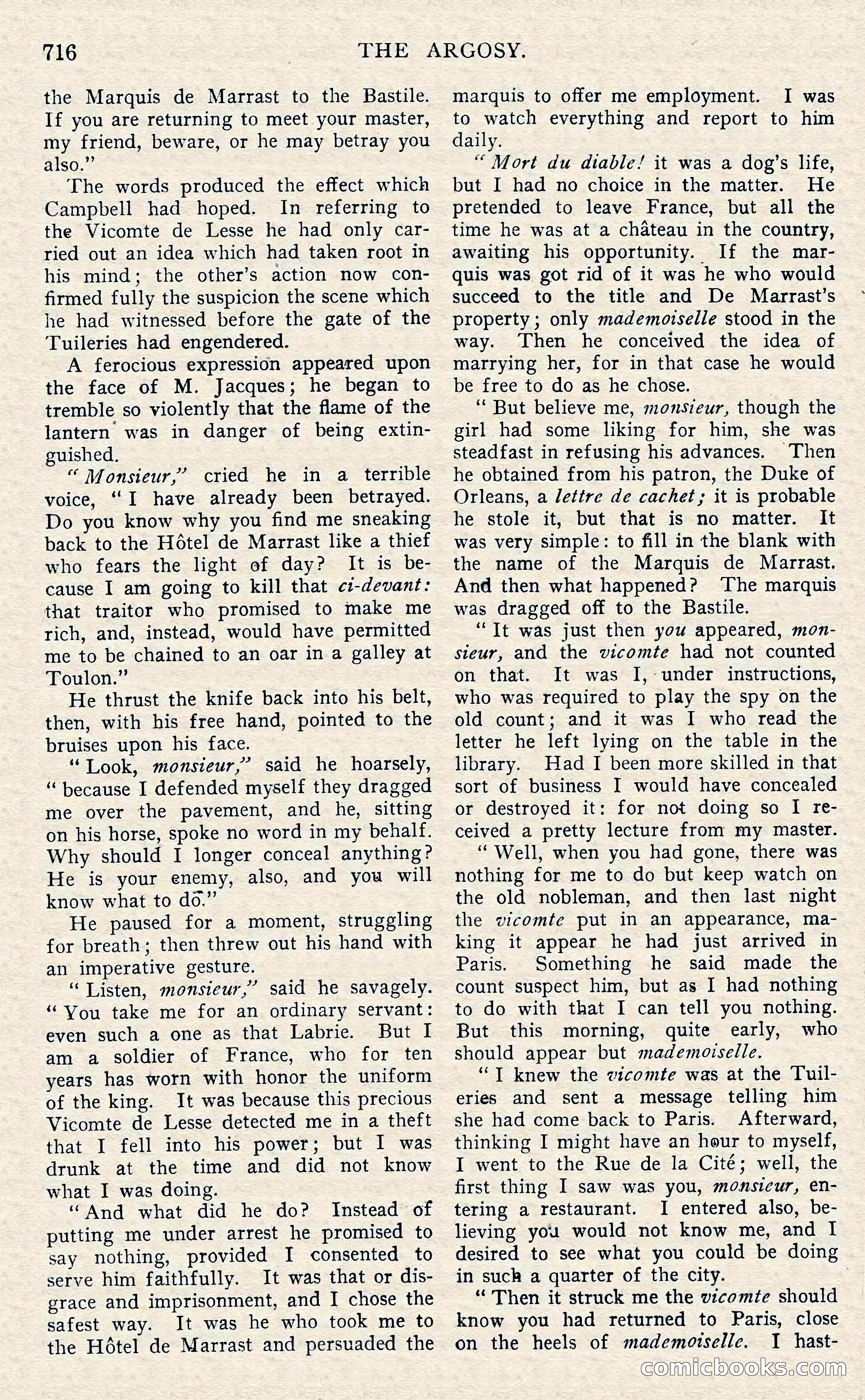 The Argosy, November 1908 — page 150 of 245