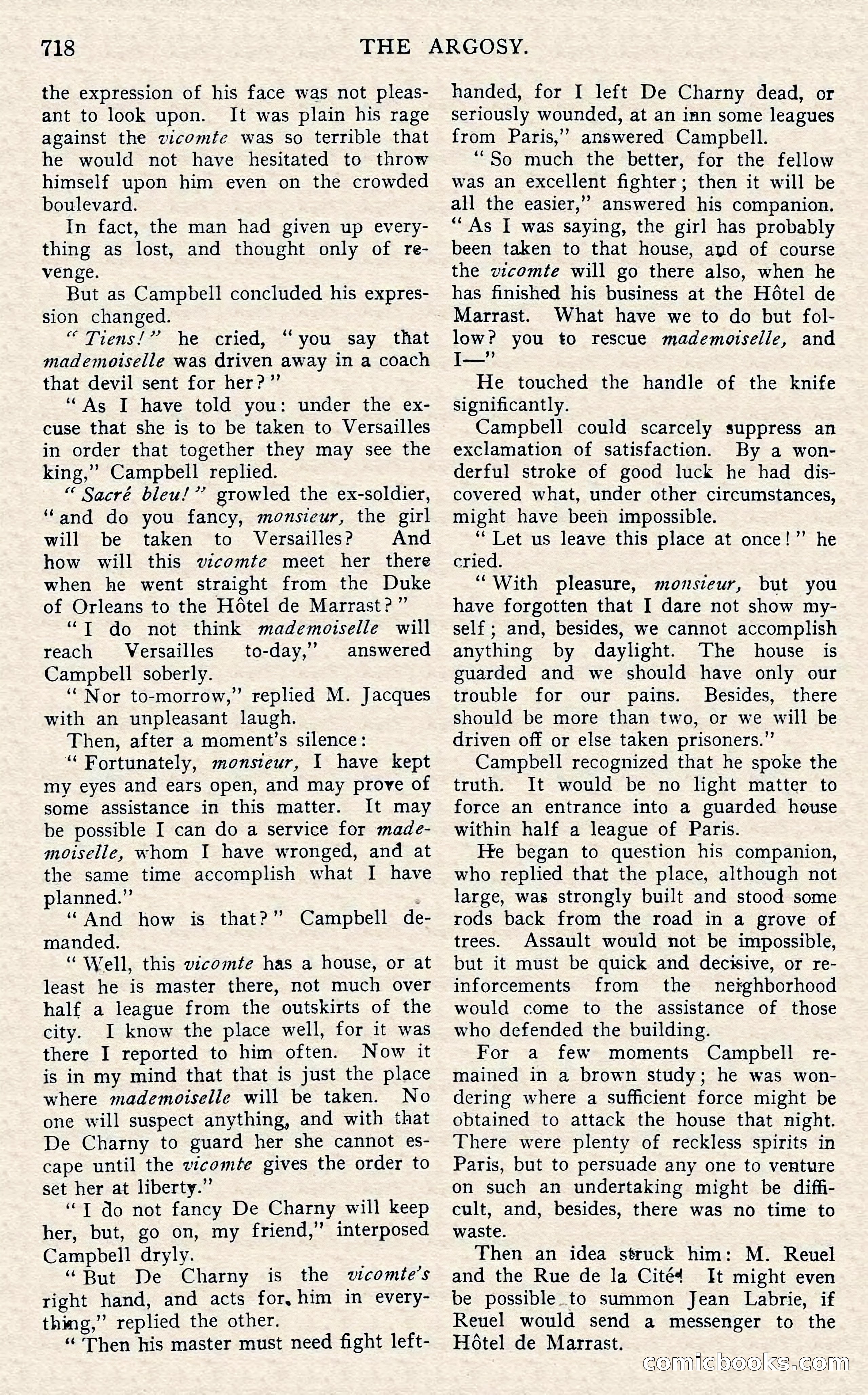 The Argosy, November 1908 — page 152 of 245