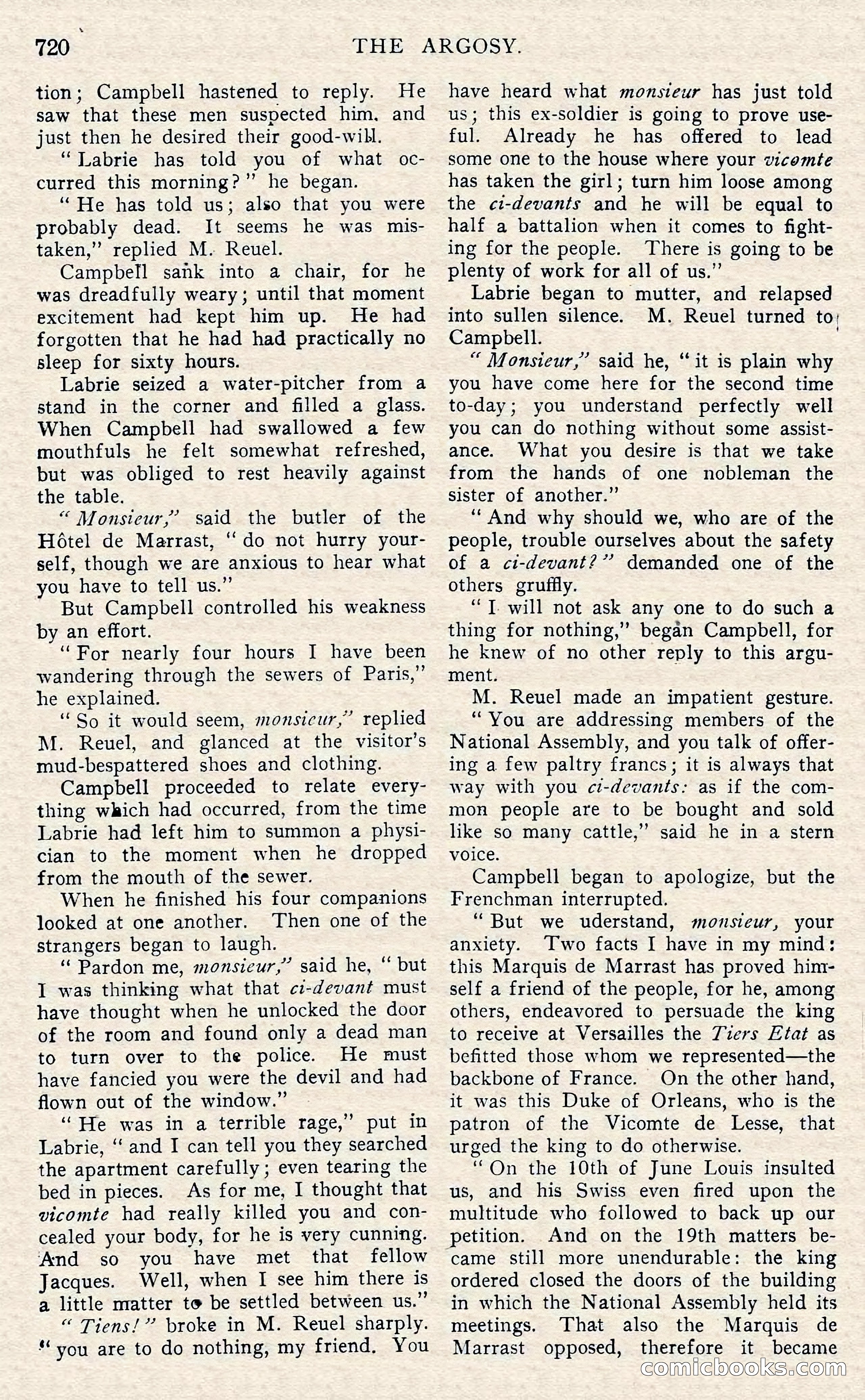 The Argosy, November 1908 — page 154 of 245