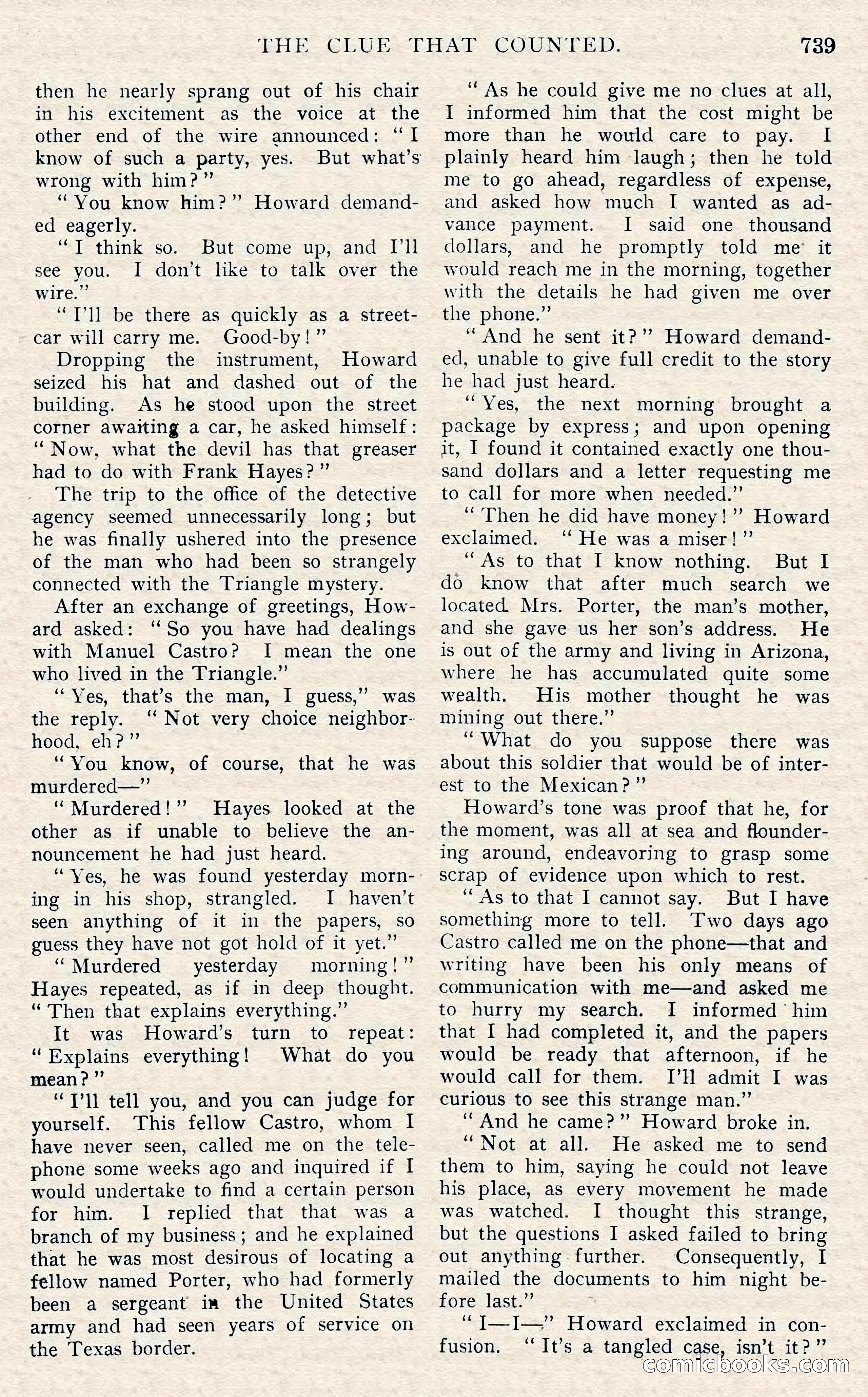 The Argosy, November 1908 — page 173 of 245