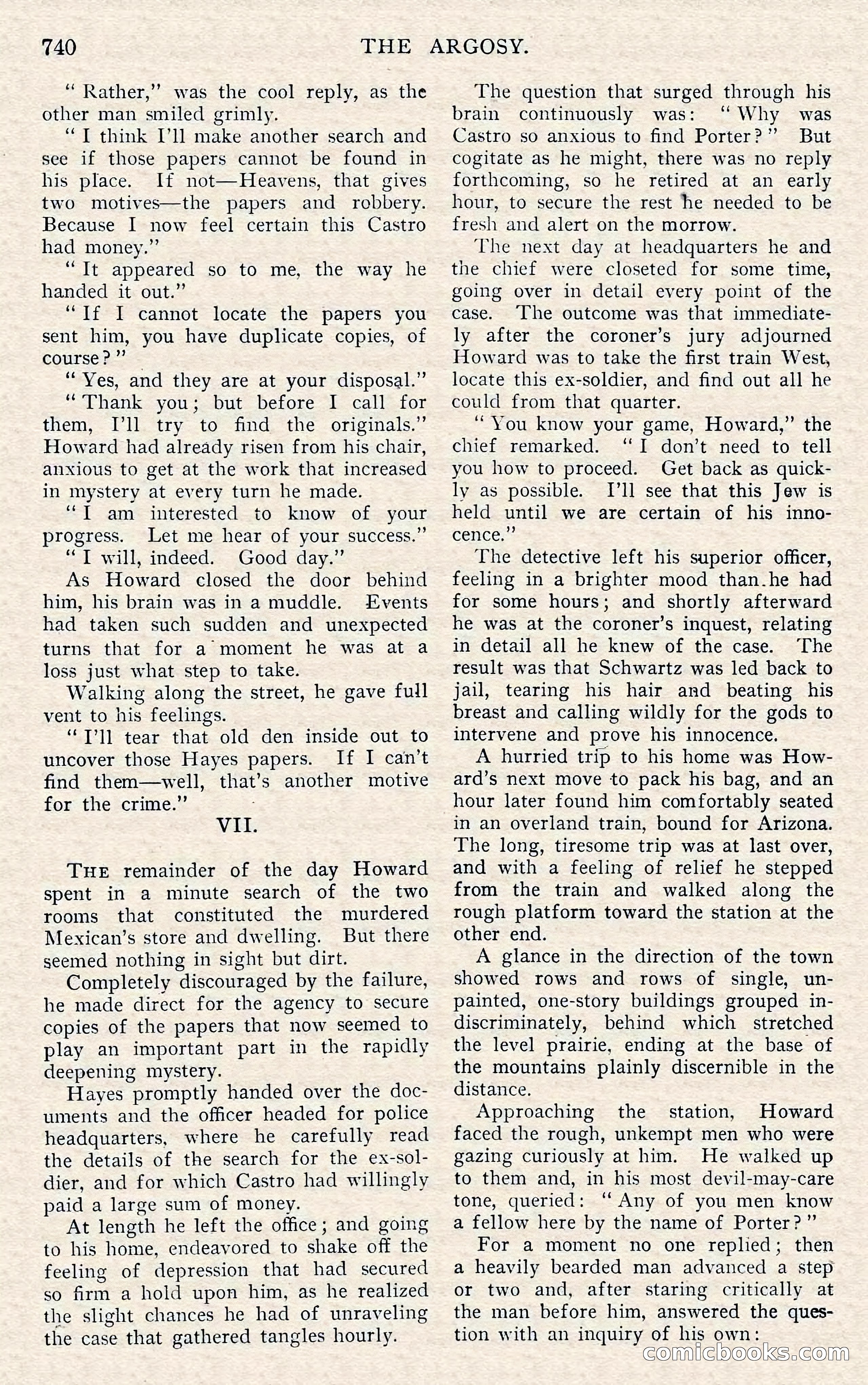 The Argosy, November 1908 — page 174 of 245
