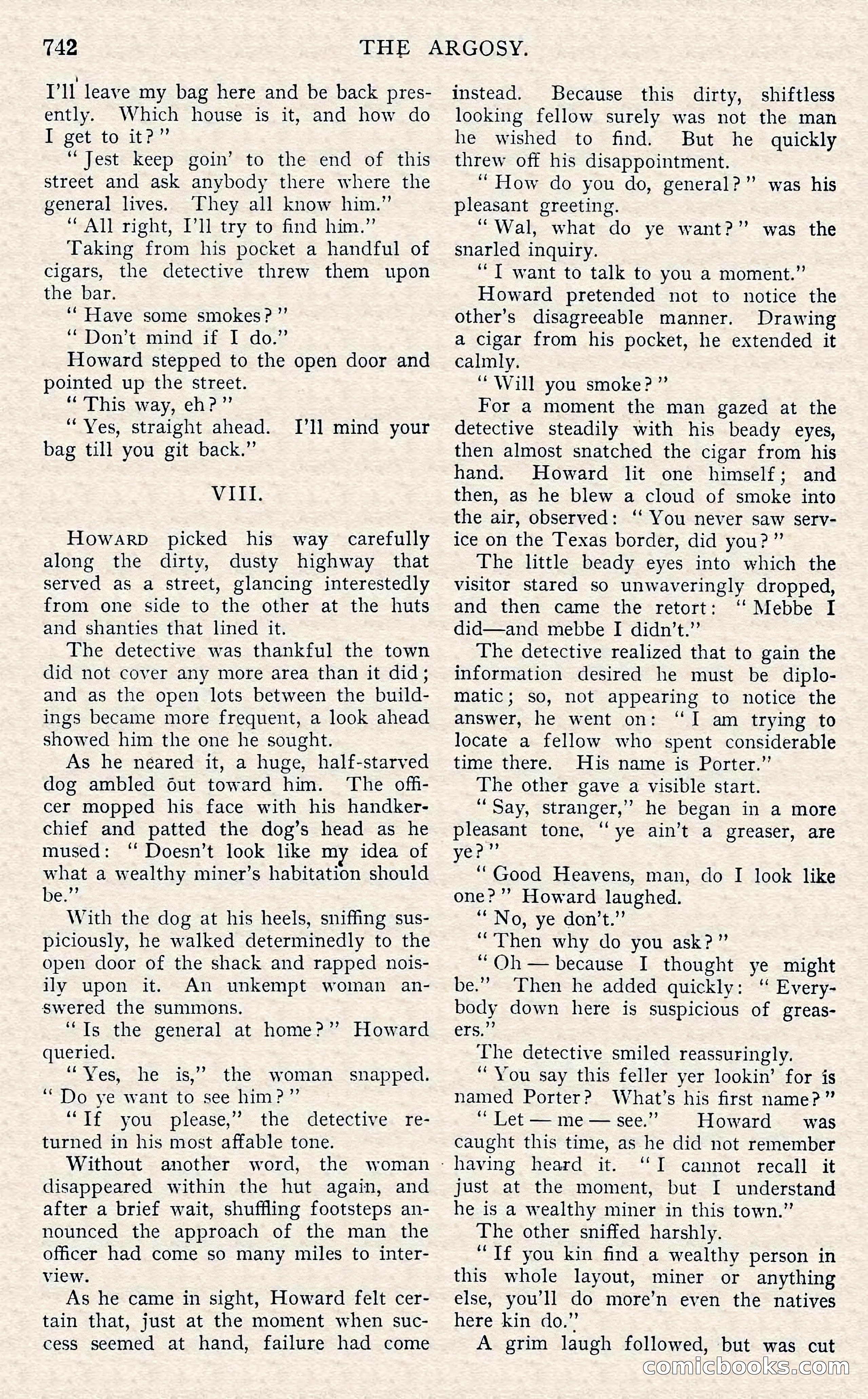 The Argosy, November 1908 — page 176 of 245