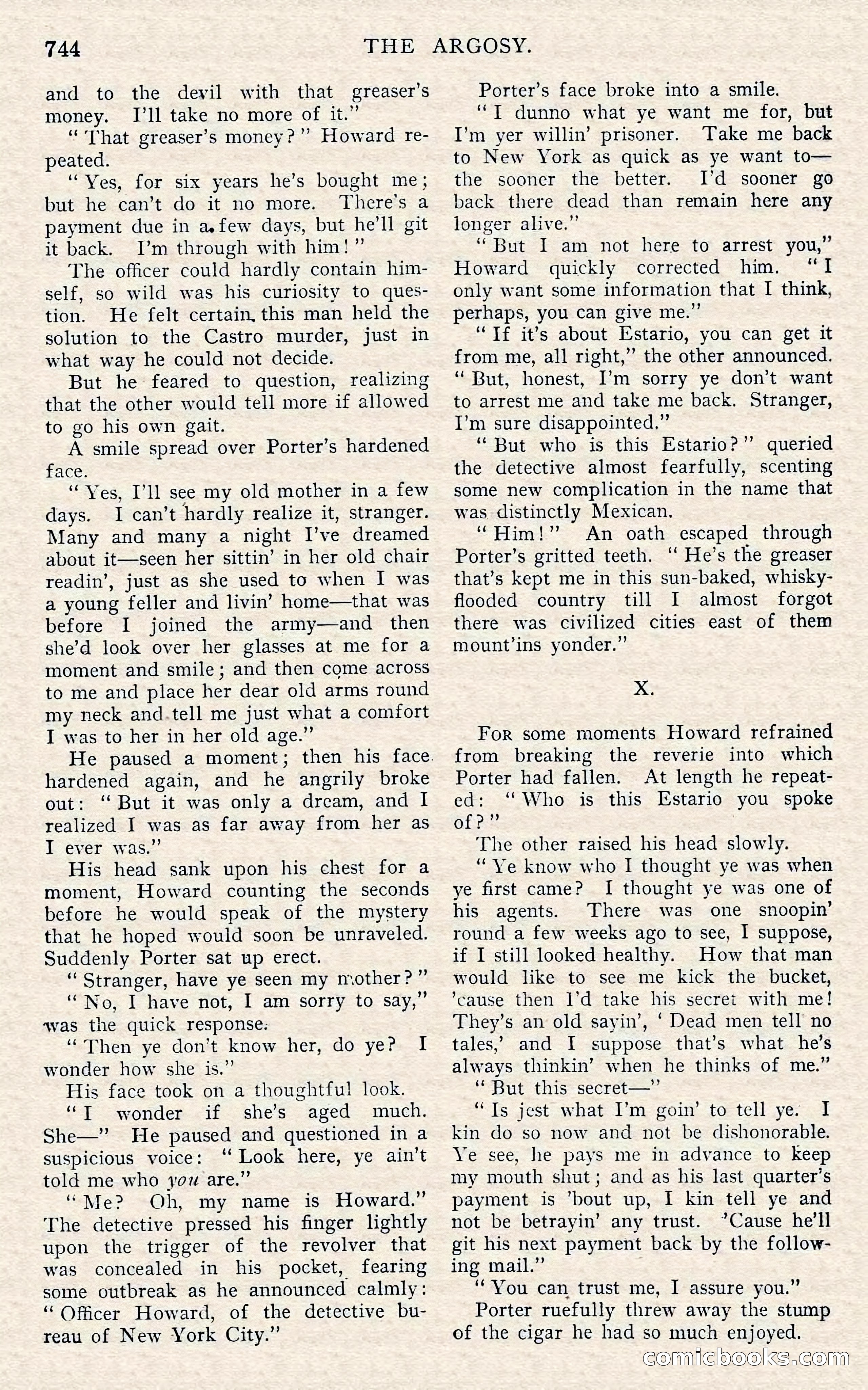The Argosy, November 1908 — page 178 of 245
