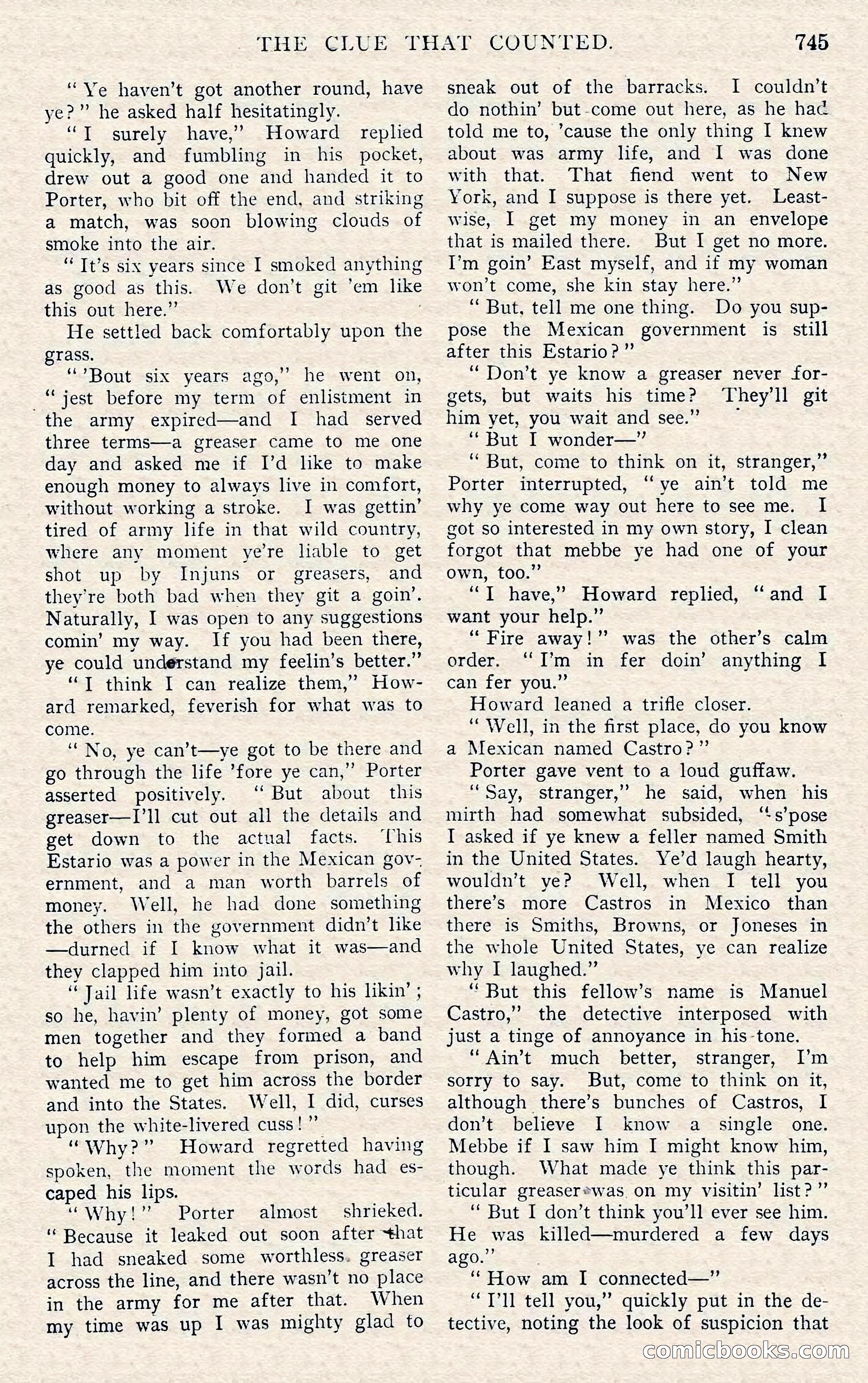 The Argosy, November 1908 — page 179 of 245