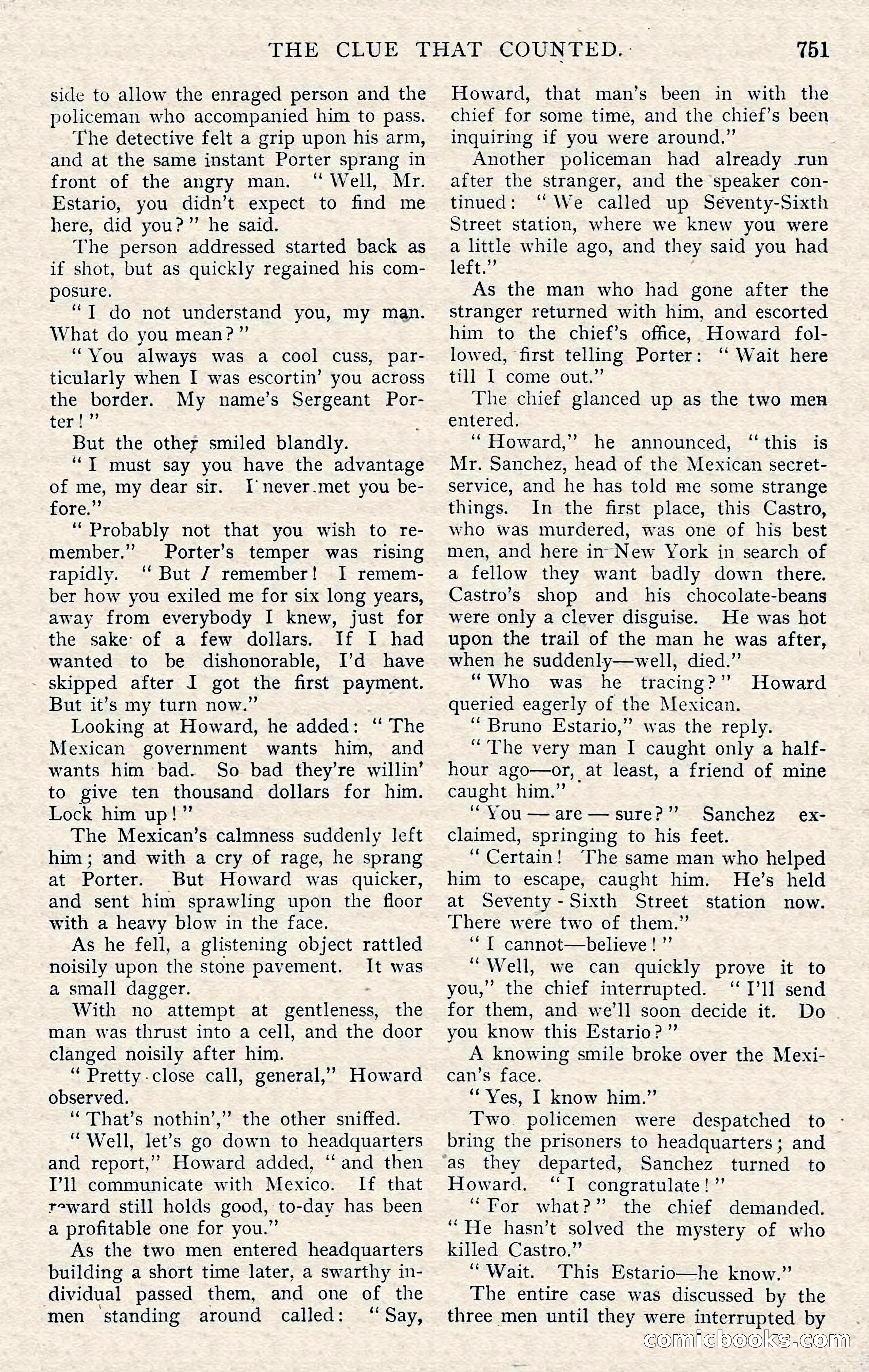 The Argosy, November 1908 — page 185 of 245