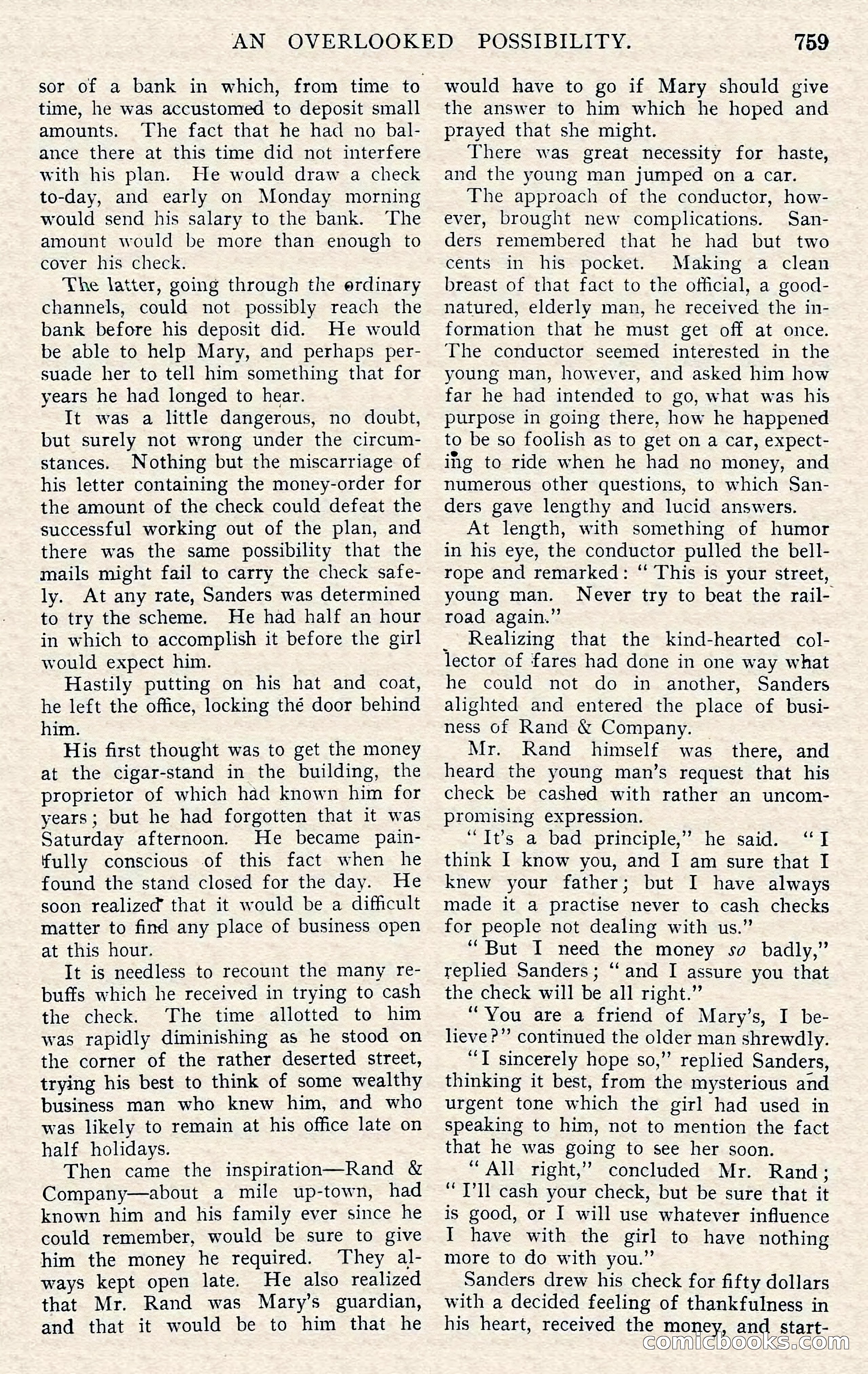 The Argosy, November 1908 — page 193 of 245
