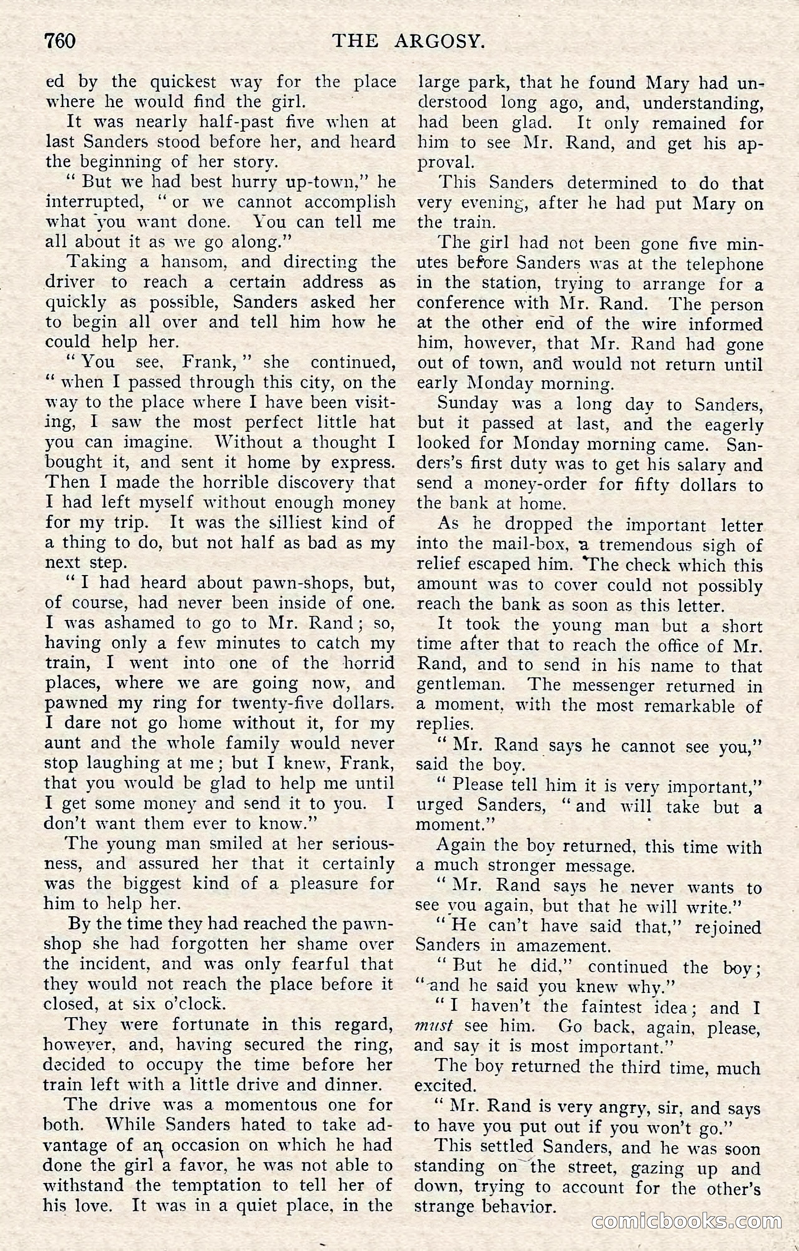 The Argosy, November 1908 — page 194 of 245