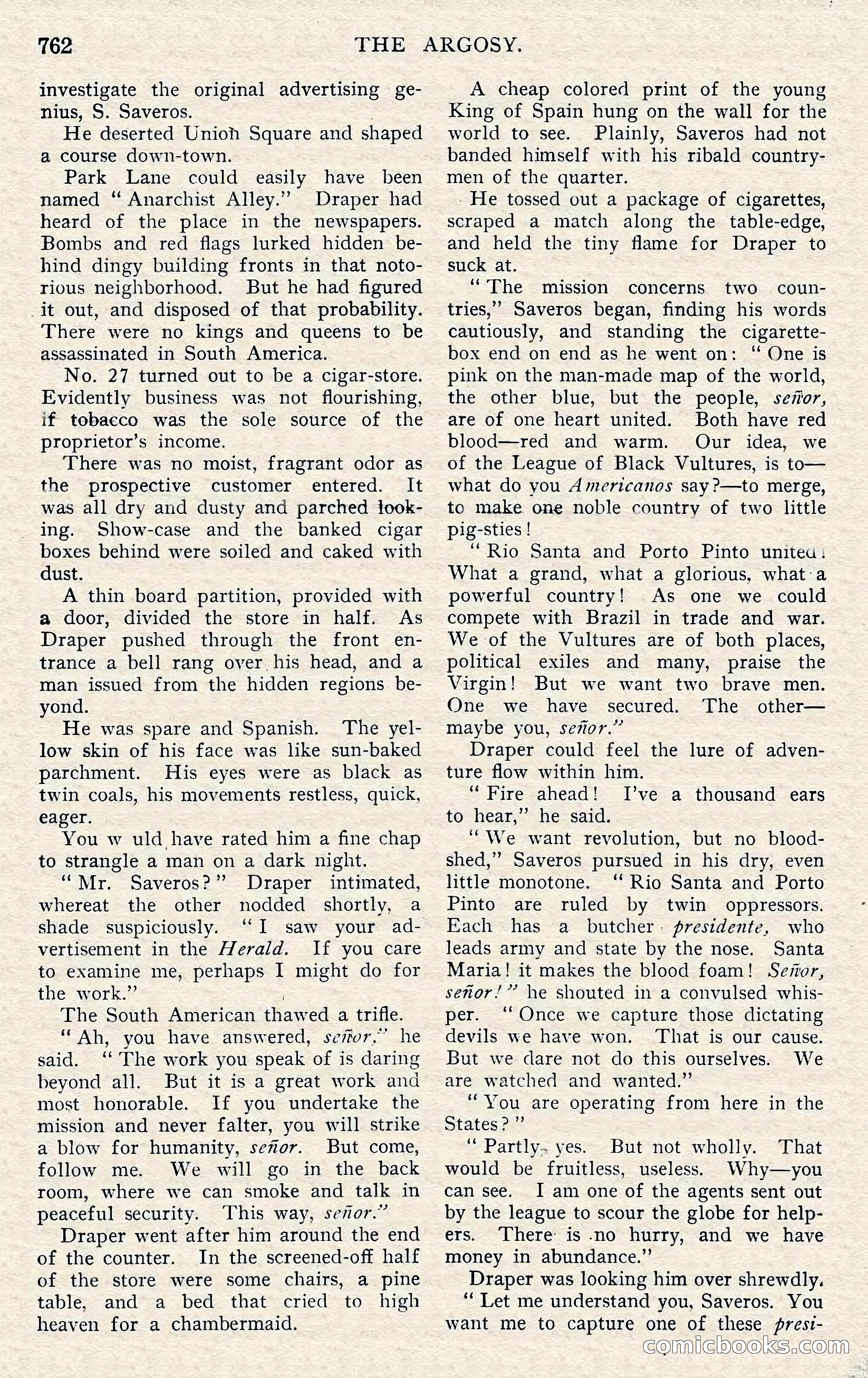 The Argosy, November 1908 — page 196 of 245