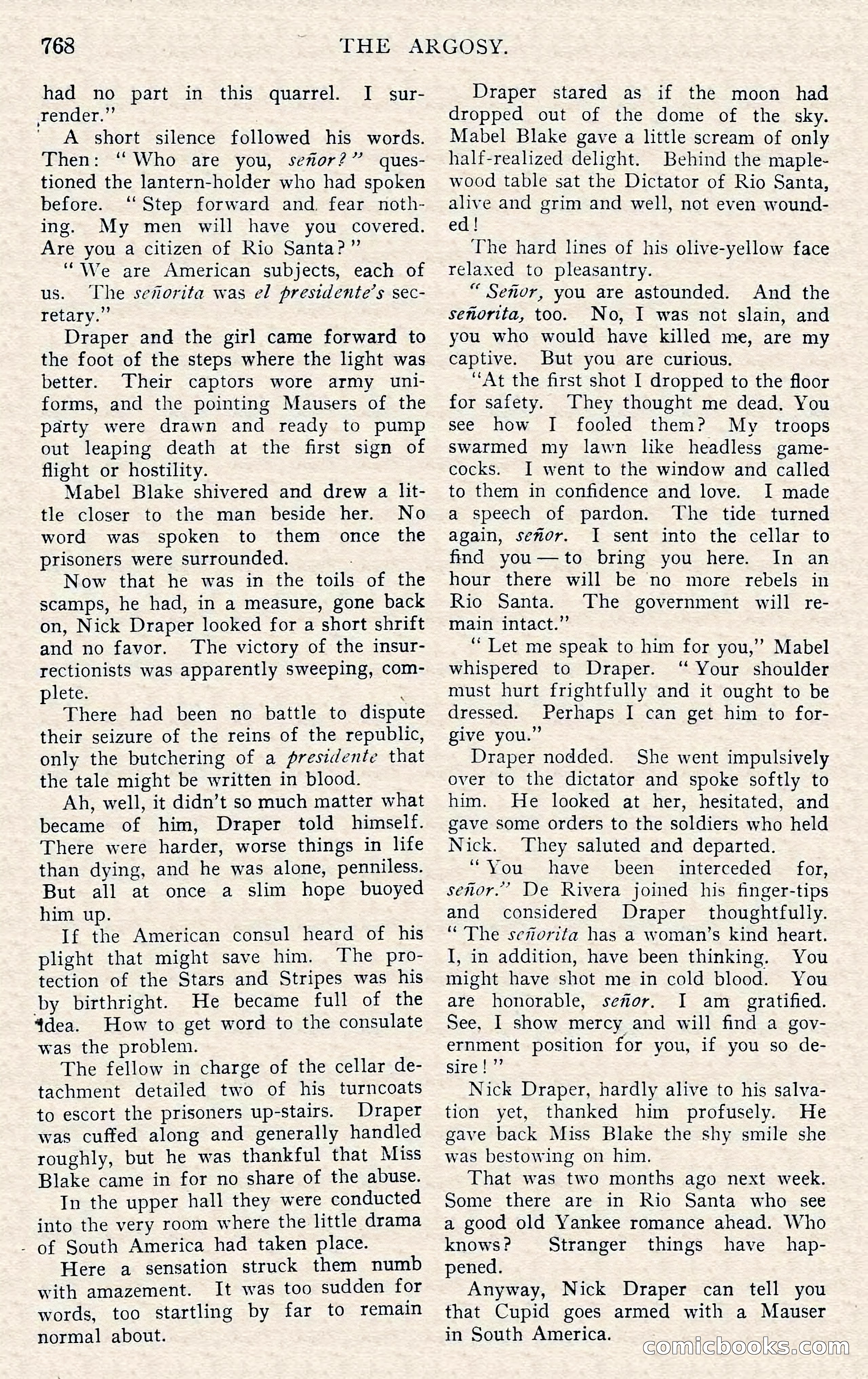 The Argosy, November 1908 — page 202 of 245
