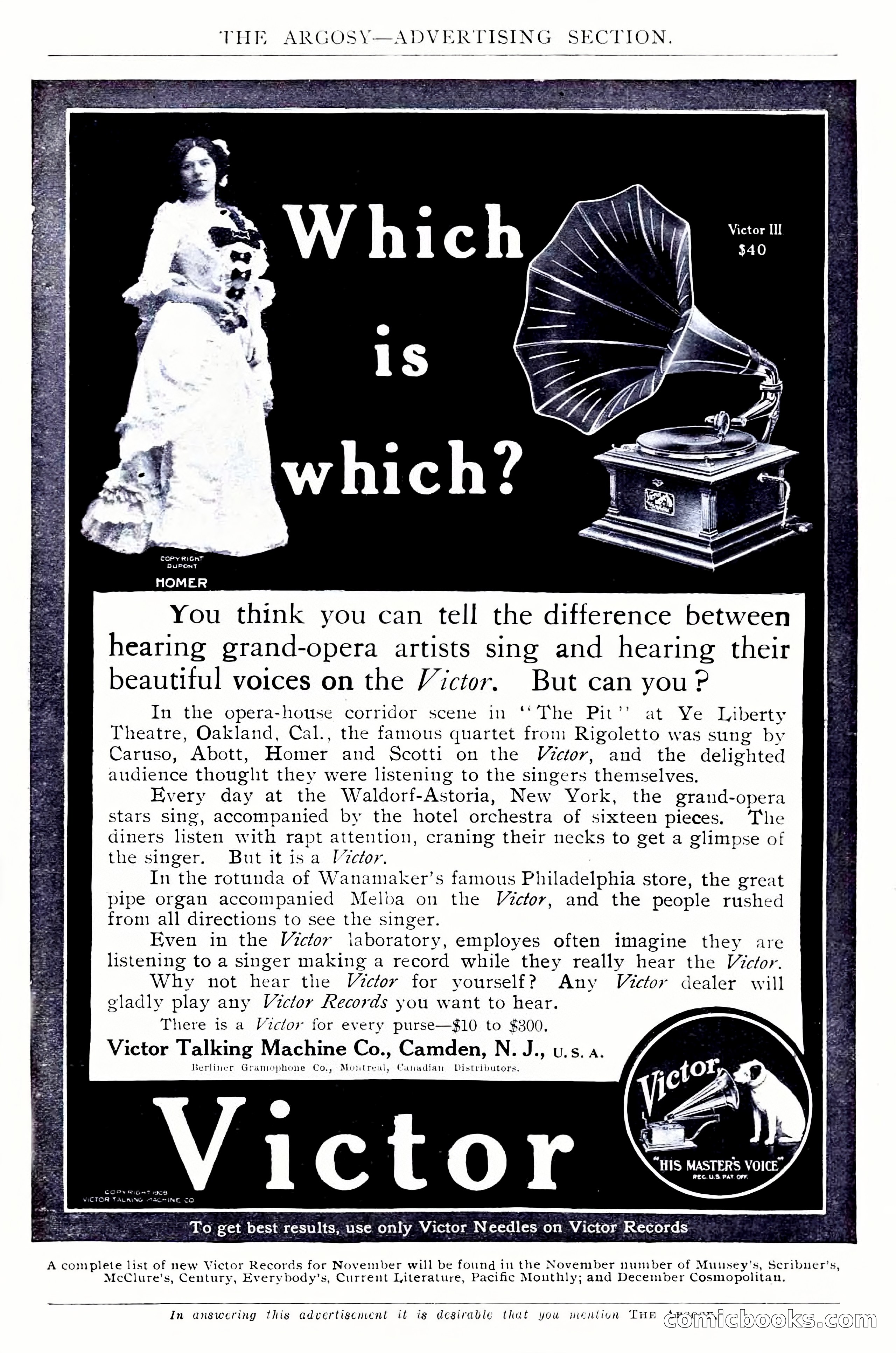 The Argosy, November 1908 — page 203 of 245
