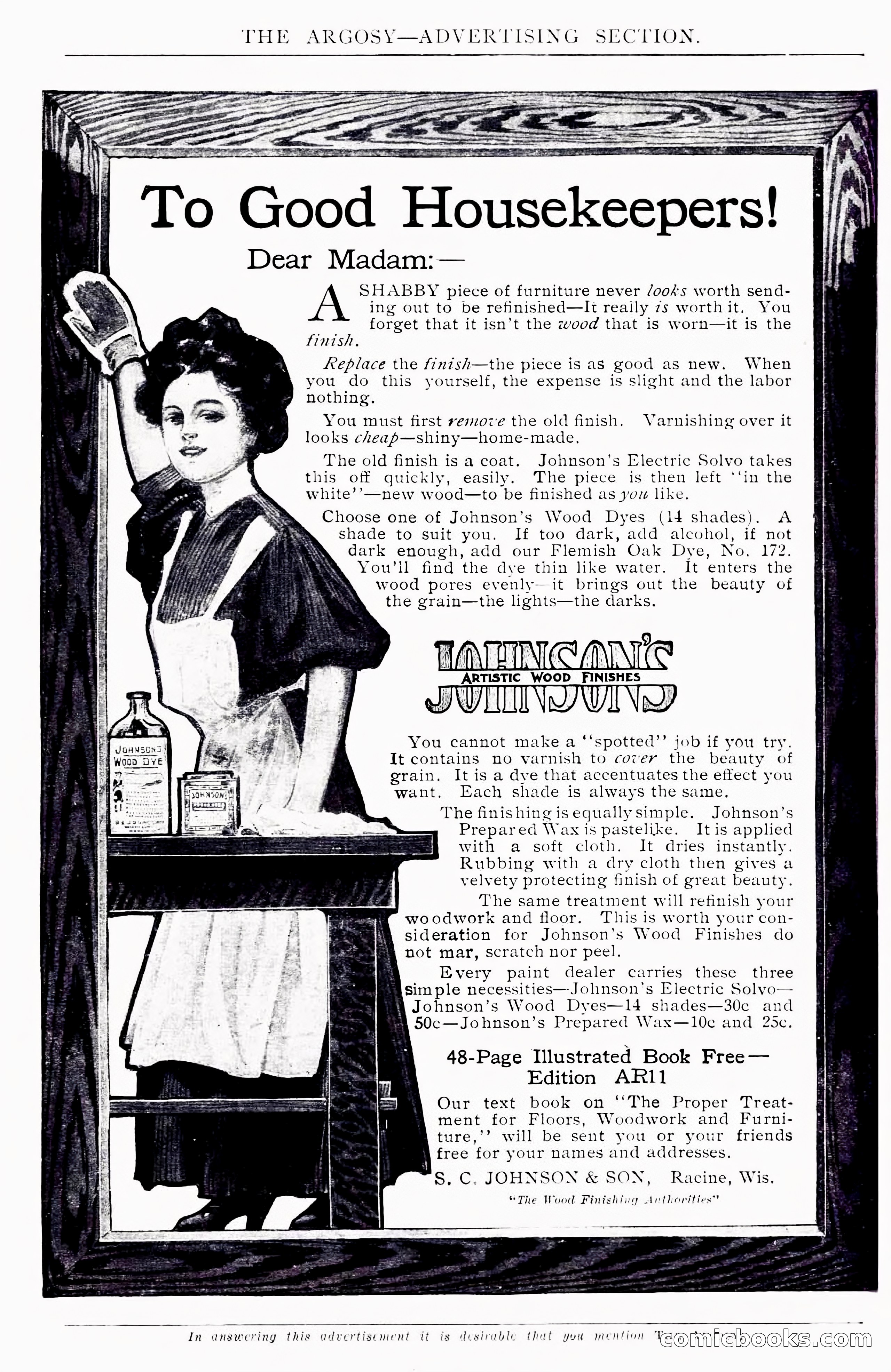 The Argosy, November 1908 — page 204 of 245