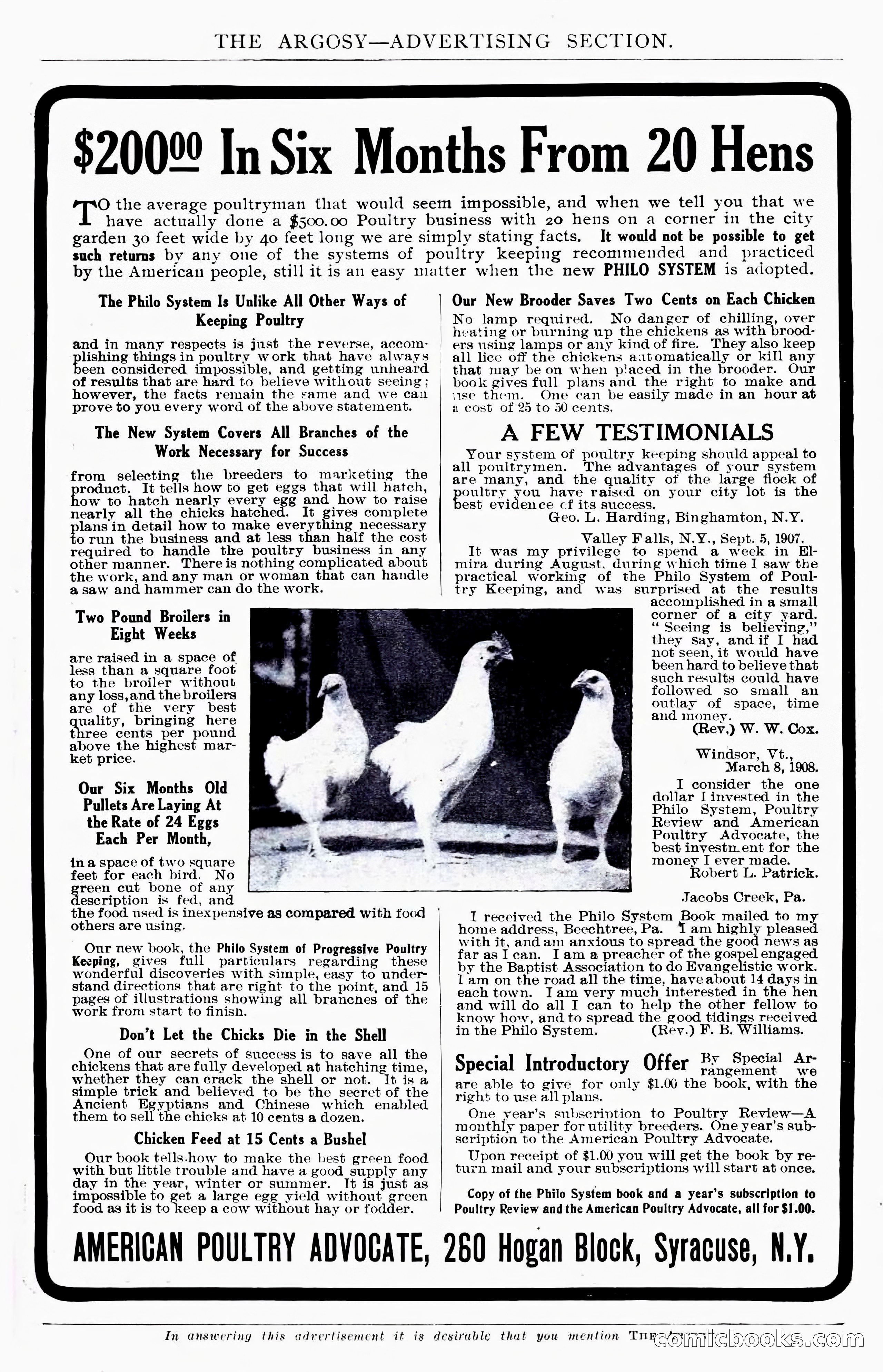The Argosy, November 1908 — page 207 of 245