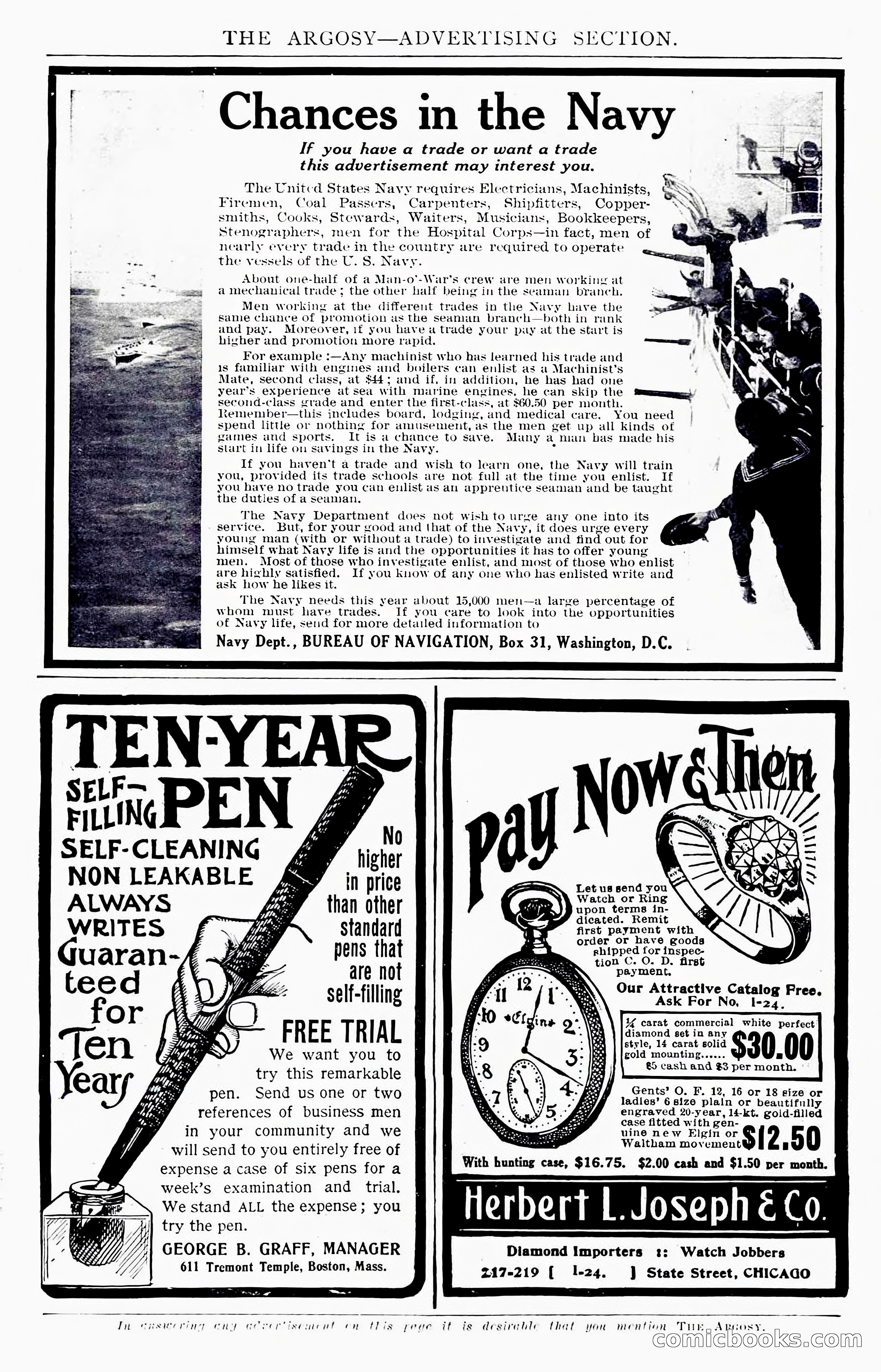 The Argosy, November 1908 — page 210 of 245