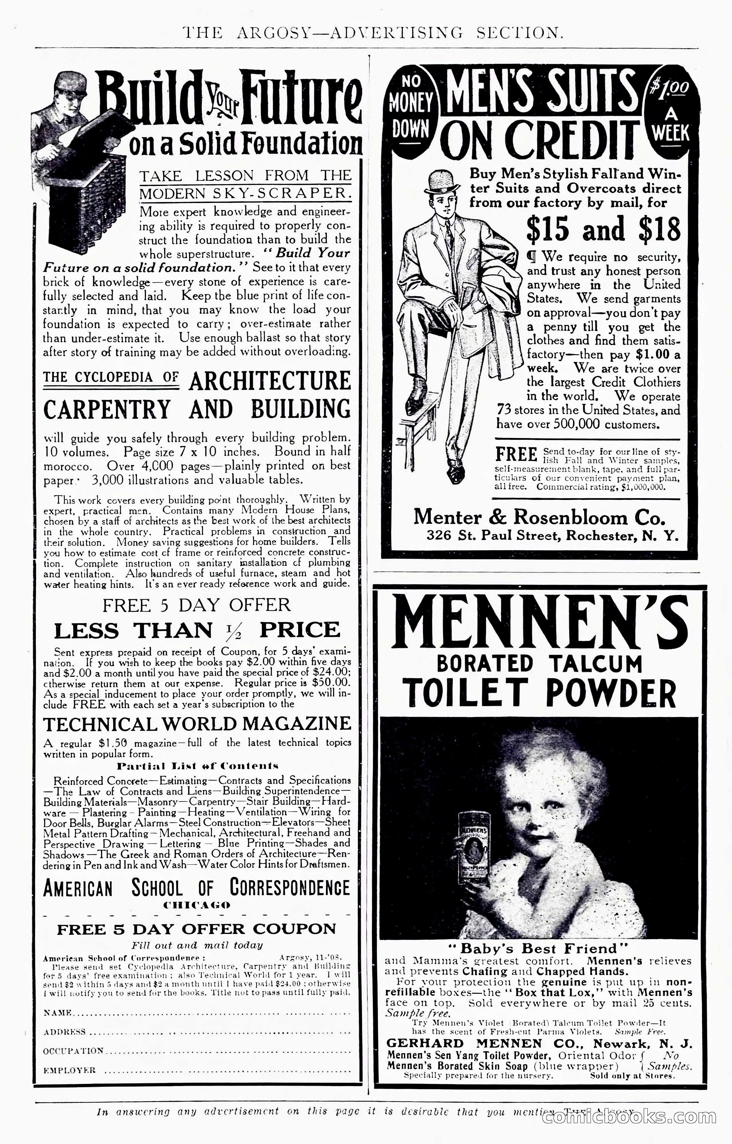 The Argosy, November 1908 — page 212 of 245