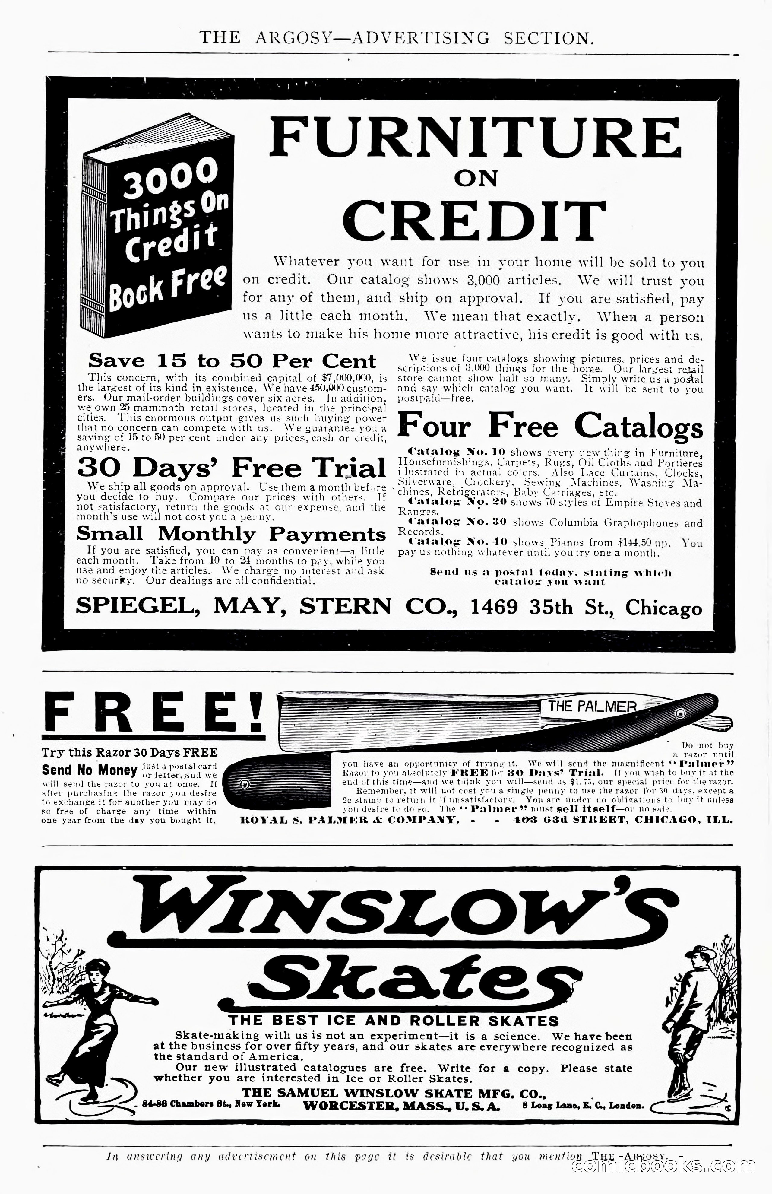 The Argosy, November 1908 — page 218 of 245