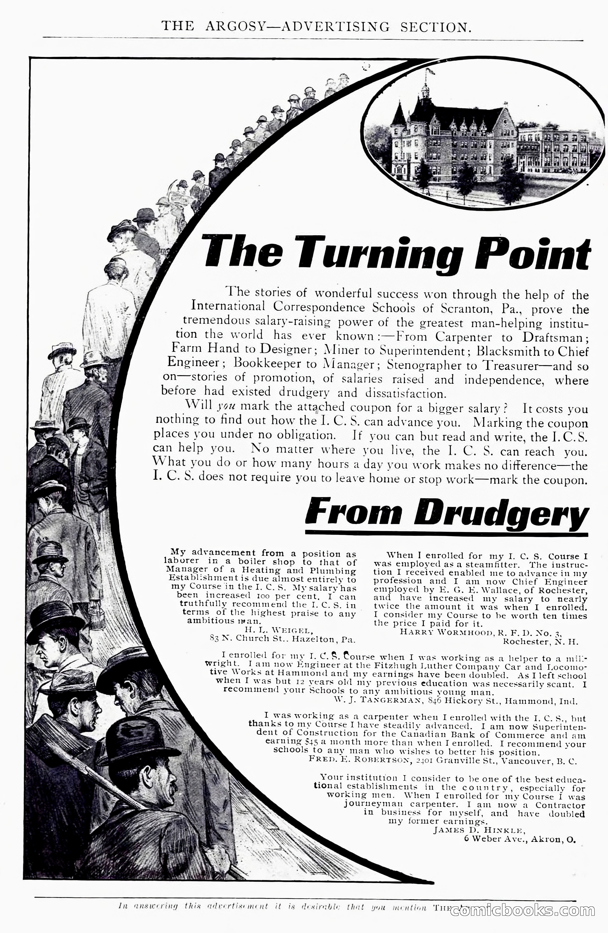 The Argosy, November 1908 — page 220 of 245