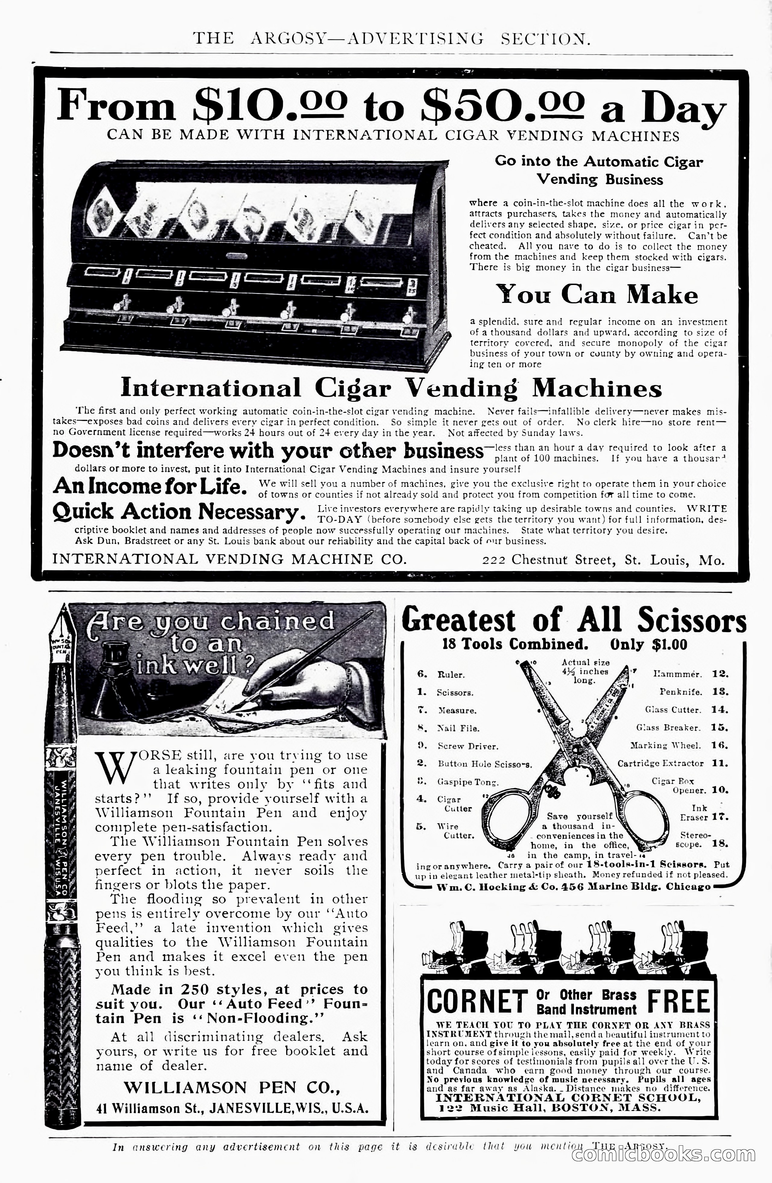 The Argosy, November 1908 — page 226 of 245