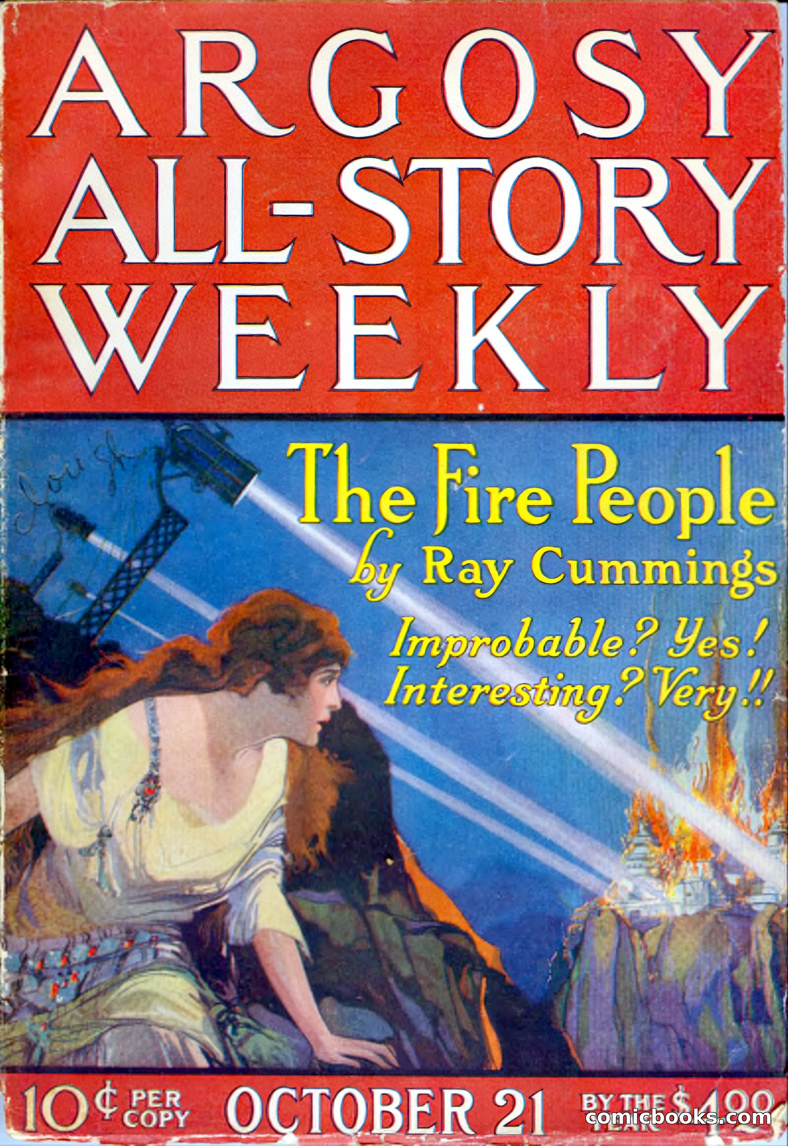 Argosy All-Story Weekly, October 21, 1922