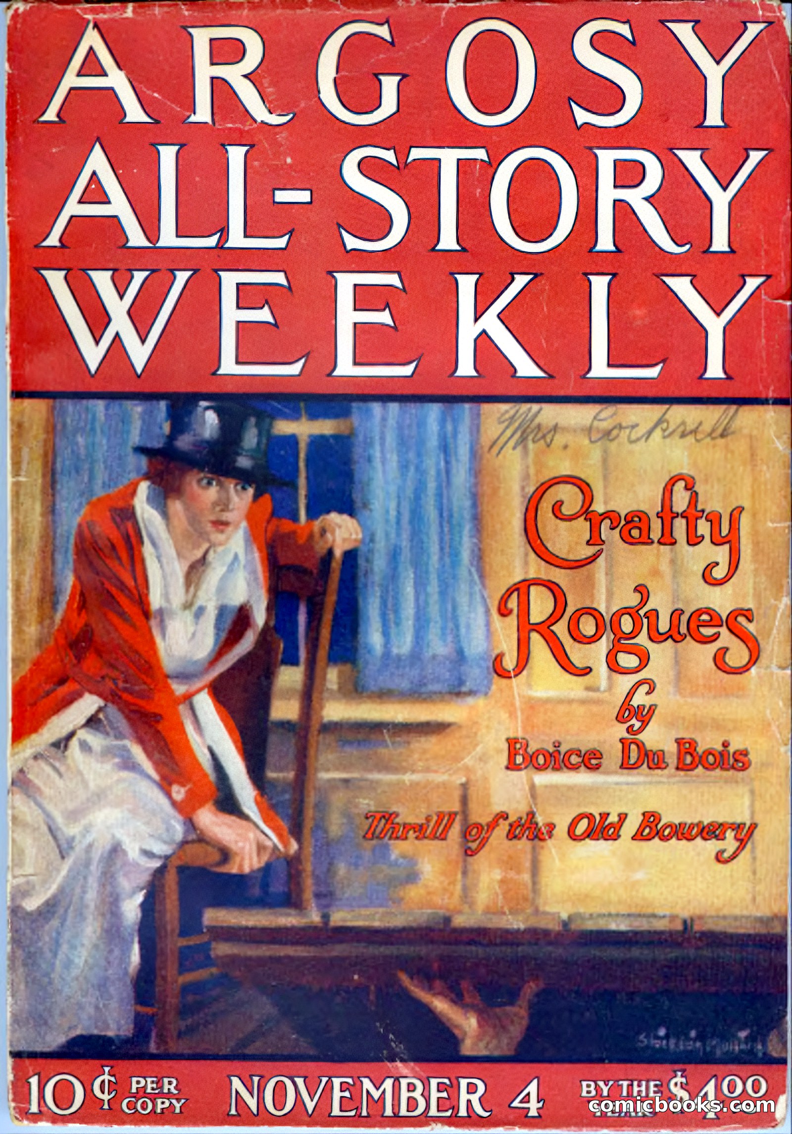 Argosy All-Story Weekly, November 4, 1922