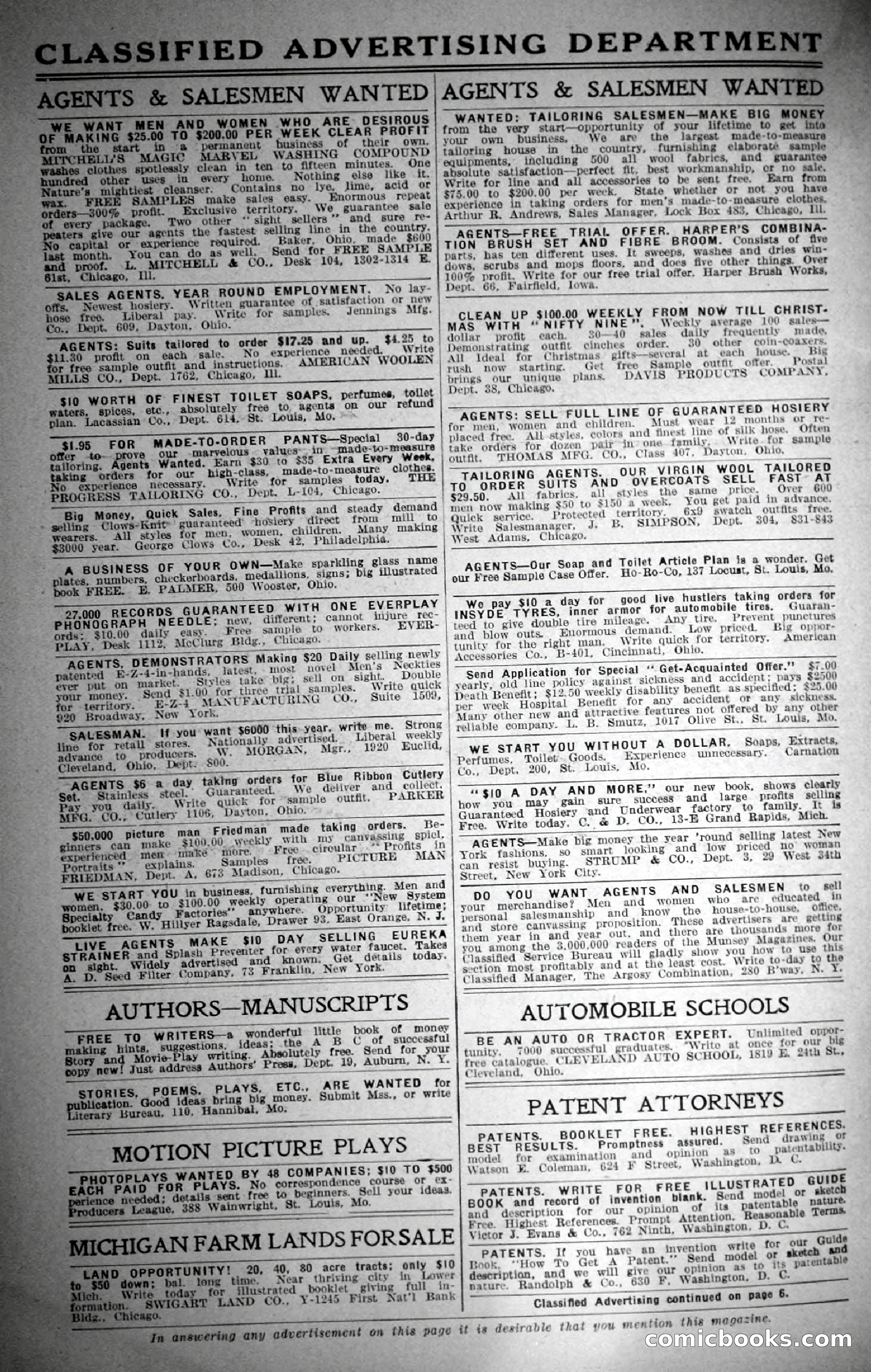 Argosy, Vol. 147, No. 1 — page 5 of 180