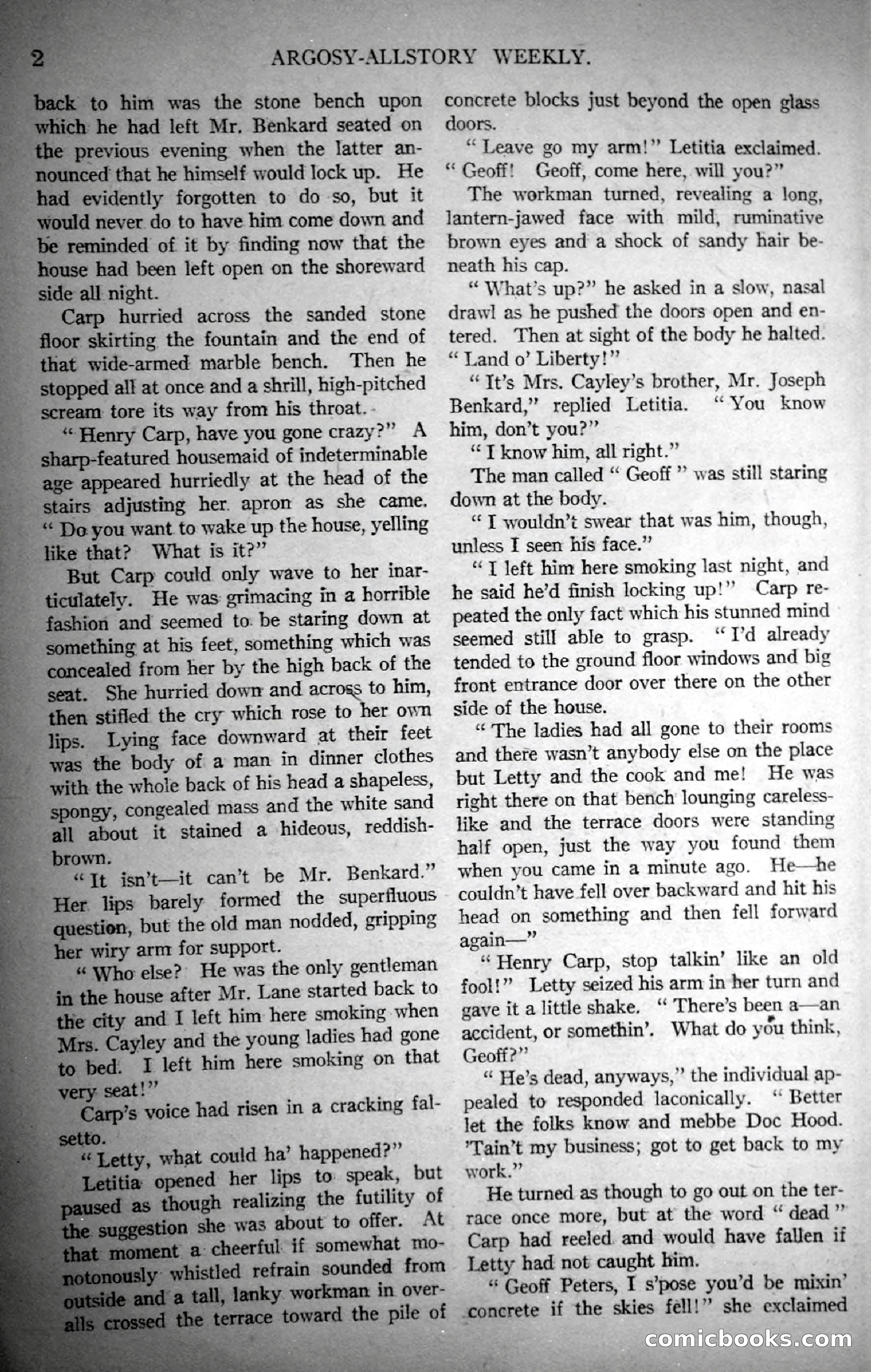 Argosy, Vol. 147, No. 1 — page 16 of 180